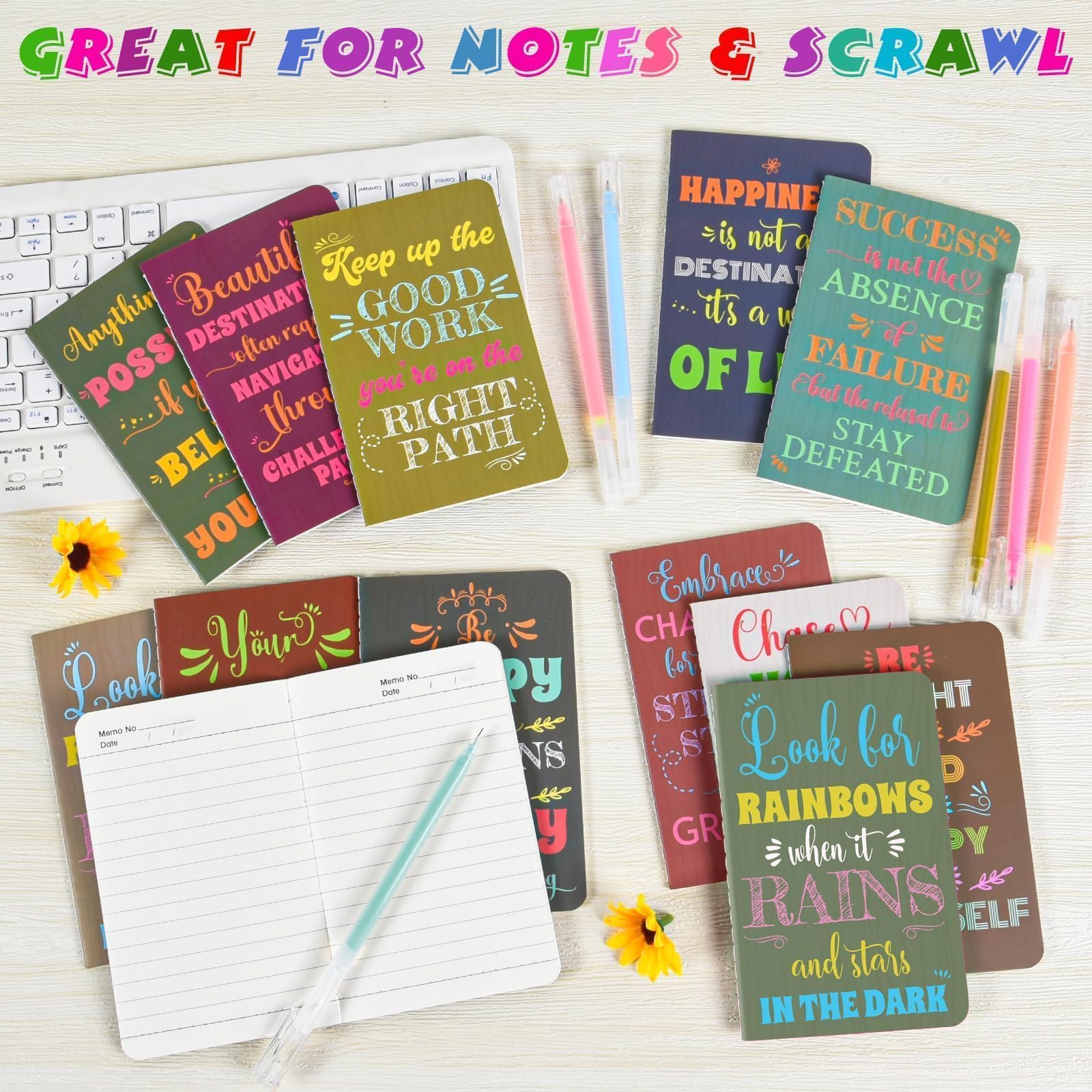 Mini Notebooks Graph Graph Paper Notebook 64 Pack Mini Pocket Notebooks – 3.5x5.5 Inch Small ...