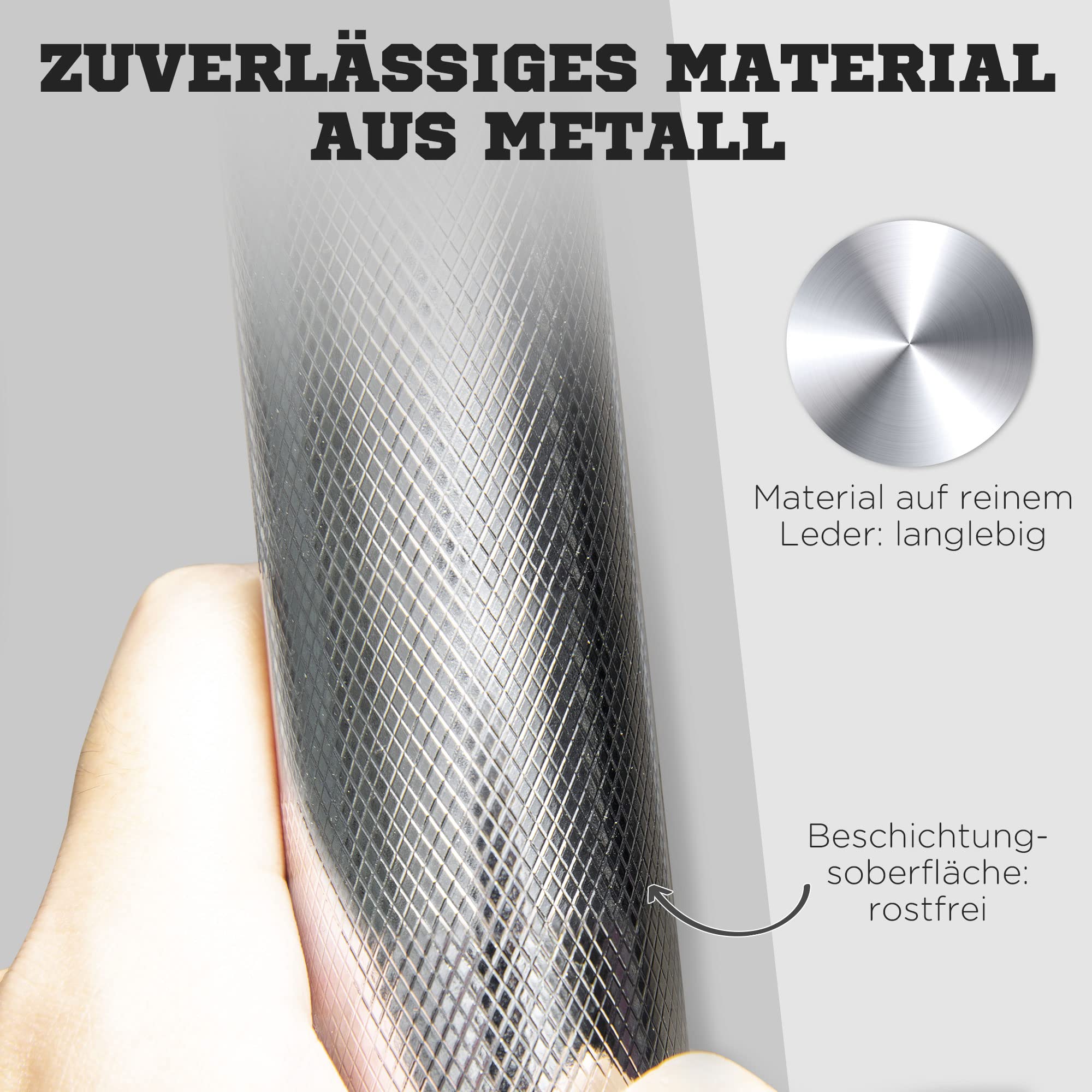 HOMCOM Hantelset 2er Verstellbar bis 20 KG mit Verbindungsrohr Dumbbell | Kurzhantel Set, 2 Kurzhanteln, Langhanteln, Hanteln Set, Kurzhantelset, Krafttraining, Zuhause, Fitnessstudio