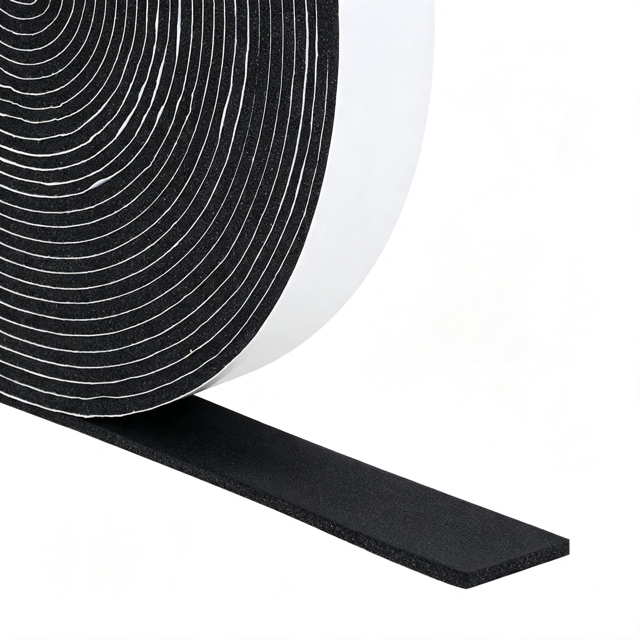 DGSL Foam Weather Stripping, 1" x1/8", 33Ft Door Window Seal Tape