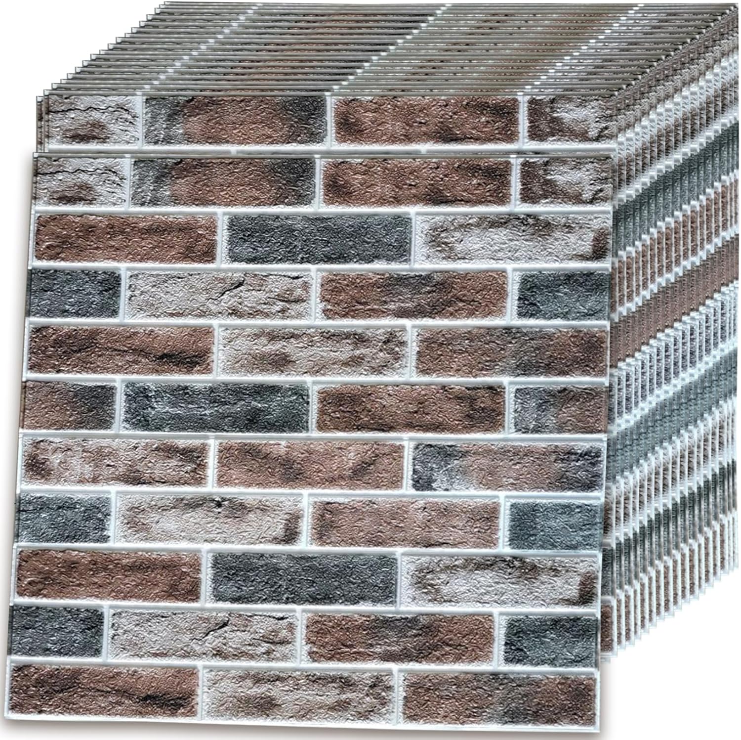 3D Wall Panels Peel And Stick 3D Brick Wallpaper,Interior - View #11