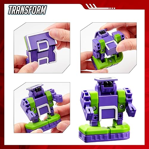 Miniatura 4 de JOYIN Juguetes de robots del alfabeto para niños, juguetes de aprendizaje ABC, alfabetos, letras, juguete educativo para niños pequeños, premios de