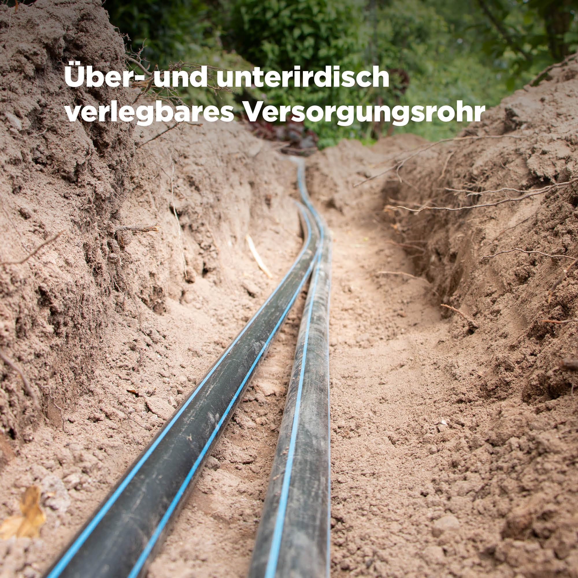 blizz-z Versorgungsrohr (PE) Länge: 25 m, Ø 25 mm, Wandstärke: 2,3 mm