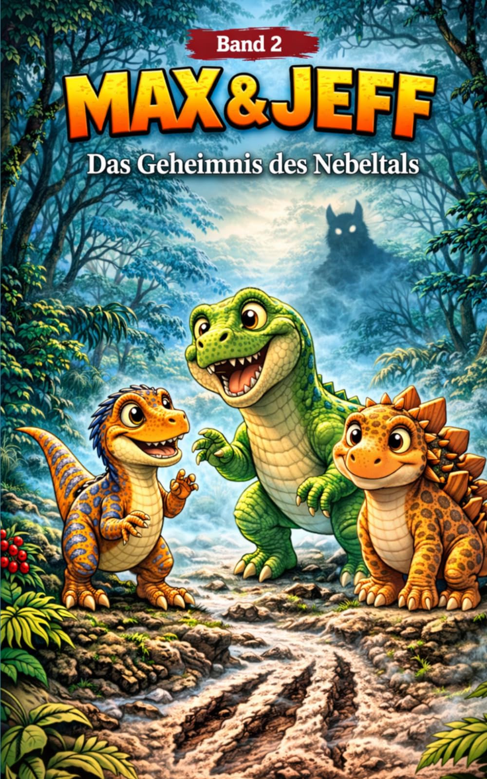 Max & Jeff – Dino-Abenteuer: Das Geheimnis des Nebeltals – Spannendes Dinosaurier Kinderbuch über Freundschaft, Mut und Abenteuer: 2