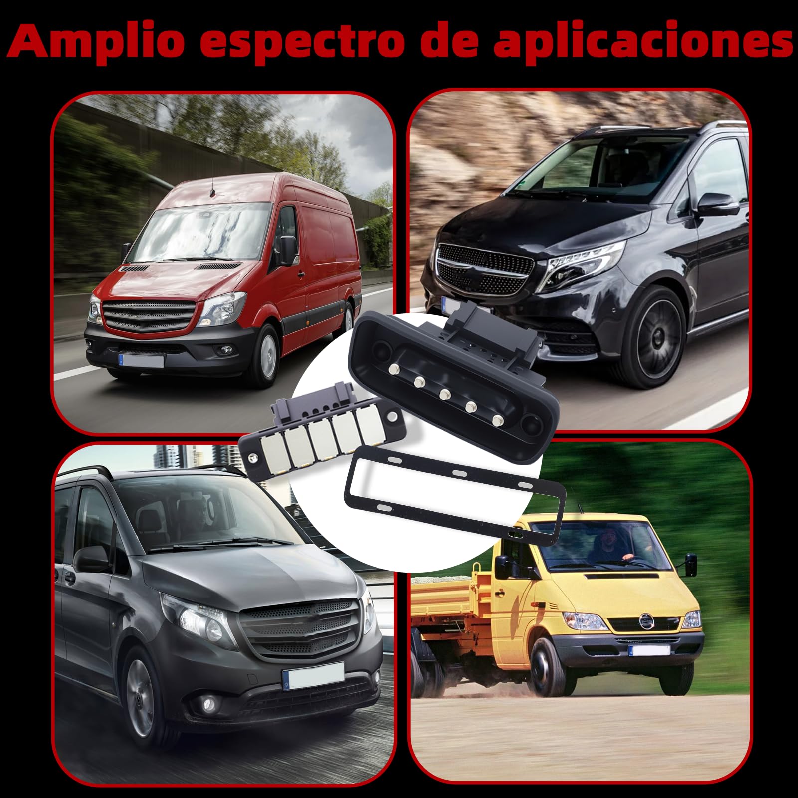 Interruptor de contacto de puerta de 5 pines – Apto para Mercedes Clase V W447 / Vito W447 / Marco Polo W447 / Viano W639 / Vito W639 / Sprinter W907 W910 (907, 910) – Interruptor de contacto
