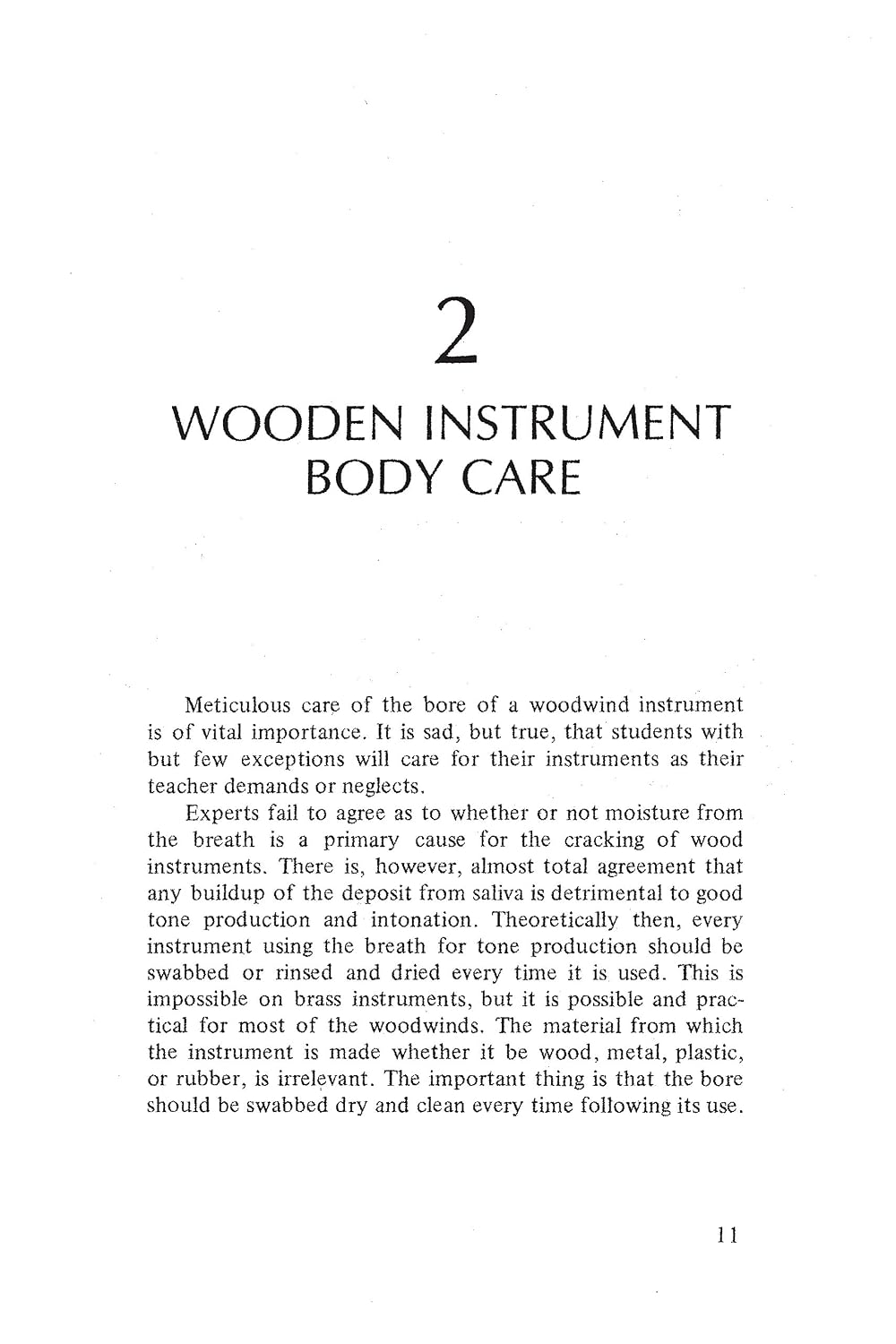 Instrument Repair for the Music Teacher