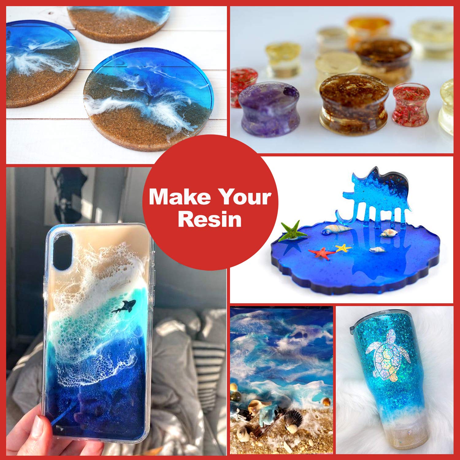 Epoxy Resin Pigment 20 Colors Epoxy Resin Dye Liquid for Epoxy Resin