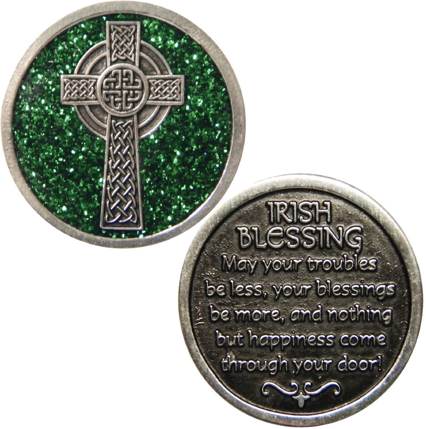 Cathedral Art (Abbey & CA Gift Irish Blessing Companion Unique Decorative Coin, 1-1/4-Inch