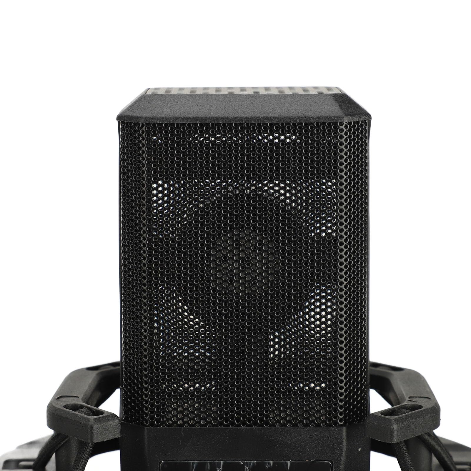 Dpofirs Paquete de Equipo de Podcast Mezclador de Sonido Transparente con Micrófono de Condensador Cardioide para Grabar Transmisión de Canto, Material Plástico Portátil