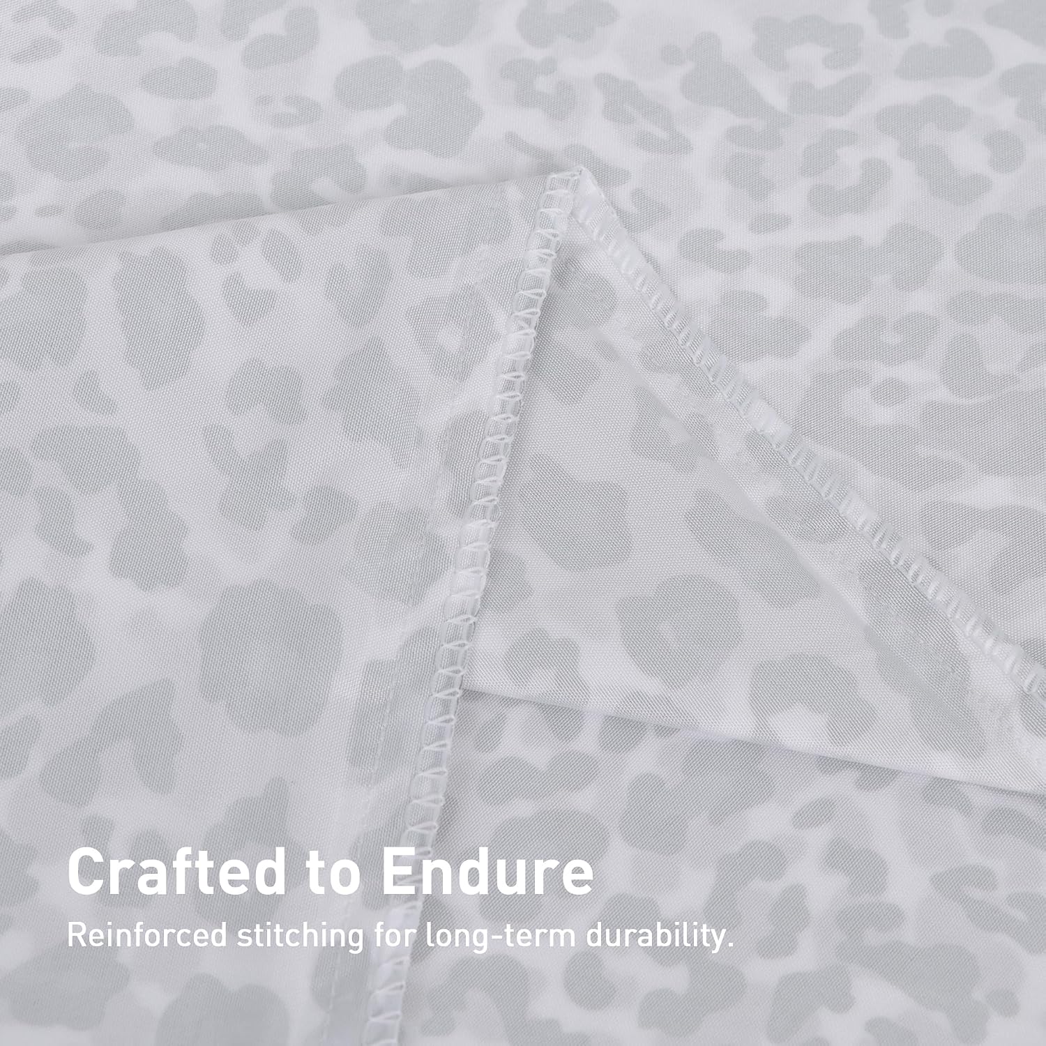 Ultra Soft Set of 2 Leopard King Size Pillowcase,Gray Leopard,20x36 | 1800 Premium Burshed Microfiber,Wrinkle & Fade Resistant,Envelope Closure,Hotel Quality