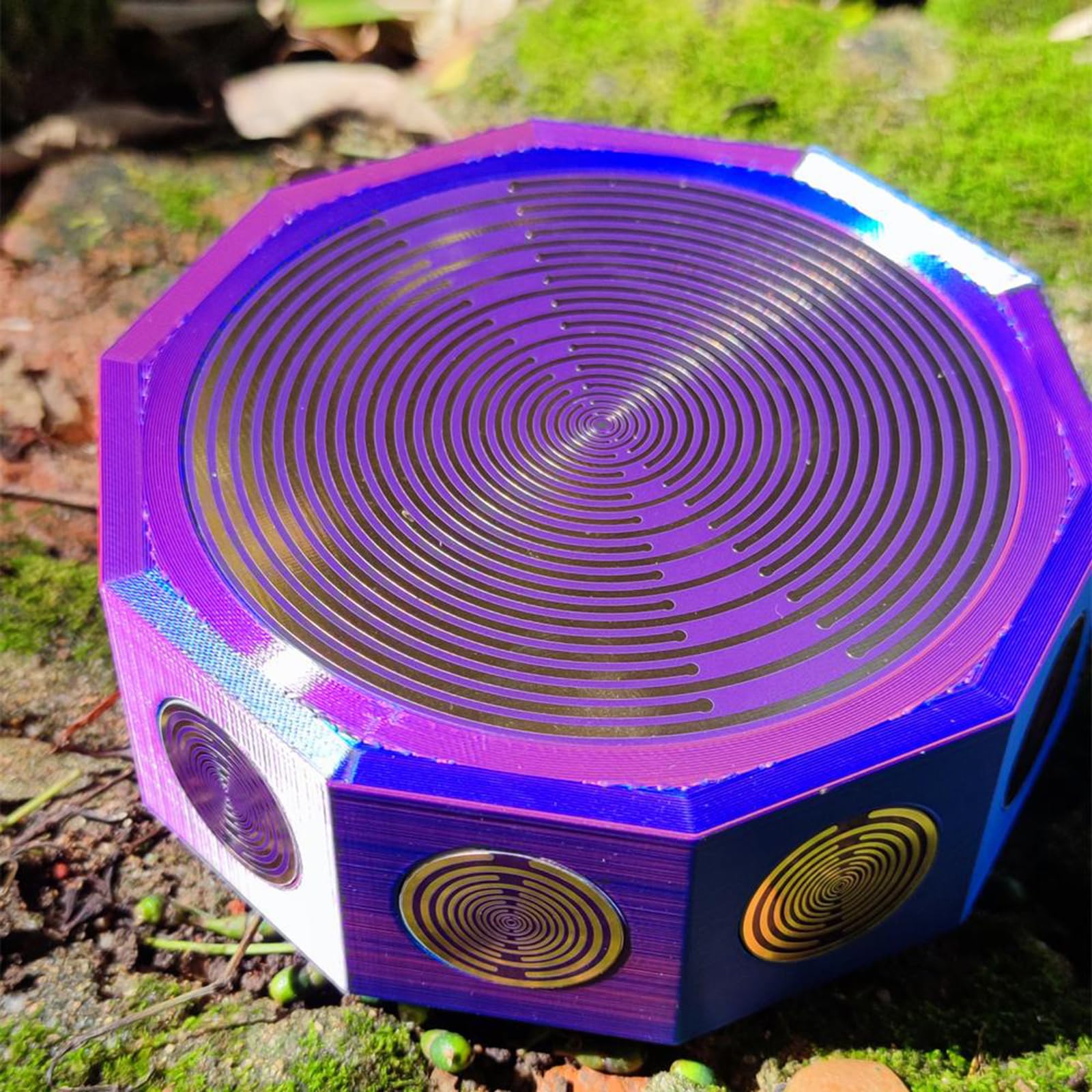 Disco Polarizante Tesla MWO De 12X4cm, Oscilador De Ondas Múltiples De 10/2.5cm, Actualización Y Mejora De La Cabeza Redonda Bobina MWO De 24 Giros, Energización del Agua Y Equilibrio Armónico