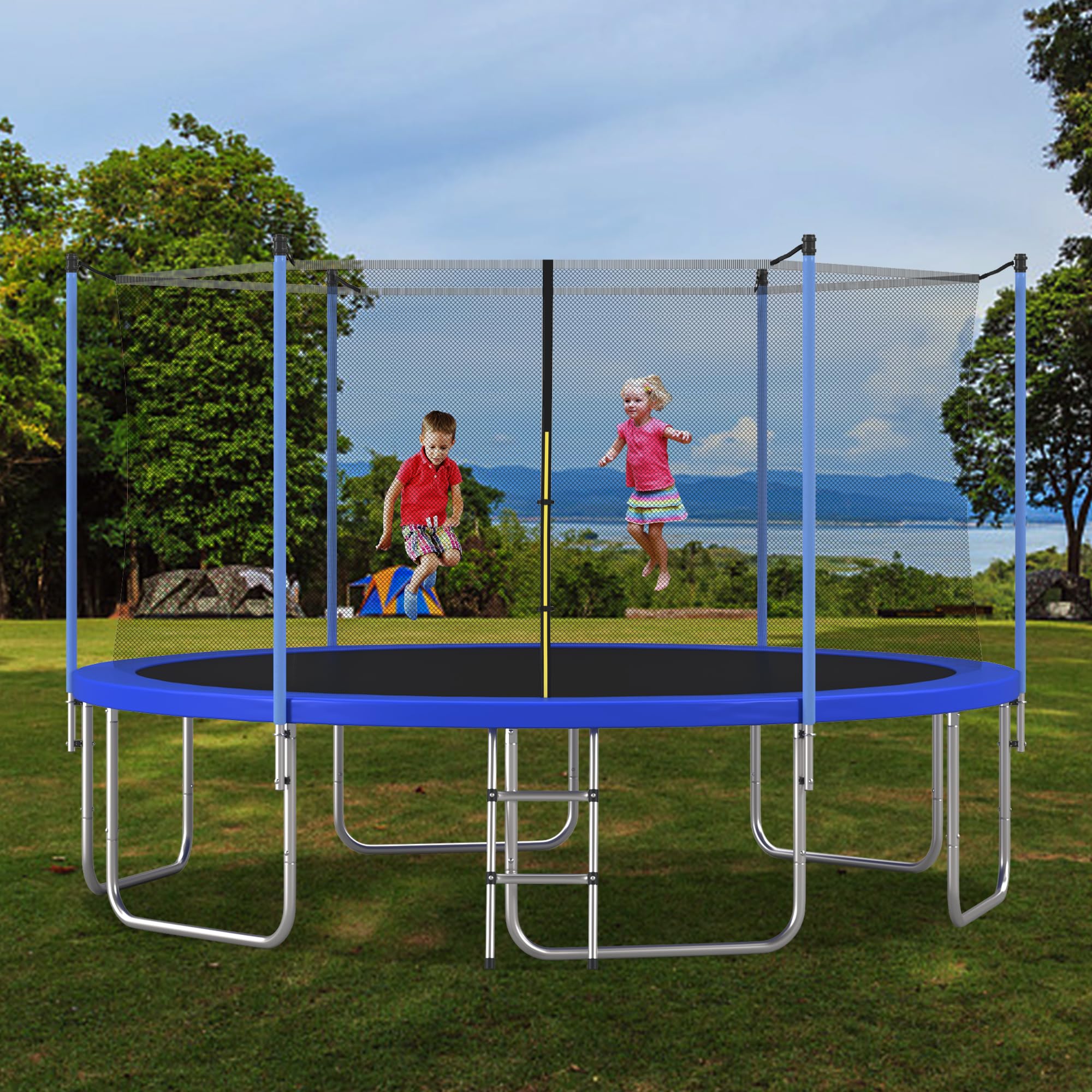 Amazon.com : Merax 14FT Trampoline for Kids and Adults with