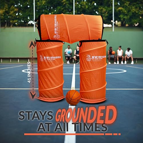 Miniatura 2 de Portable Pop-Up Defender Dummy Trainer - Basketball Dribble Training - Football Tackling, Soccer Dribbling Dummies - Equipment to Improve Skills