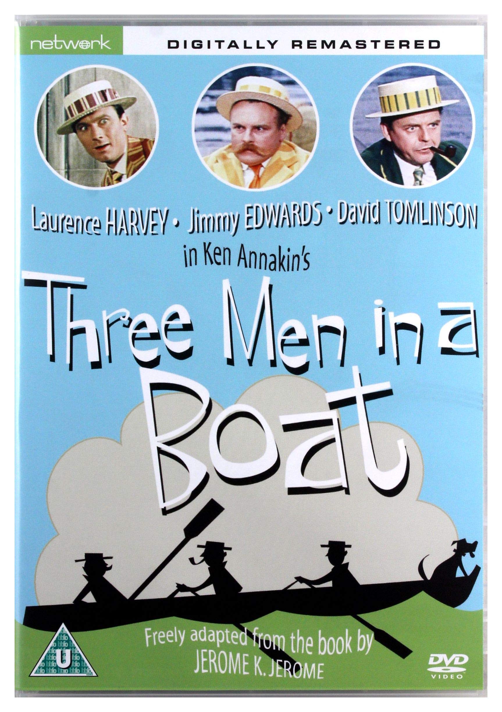 THREE MEN IN A BOAT DVD