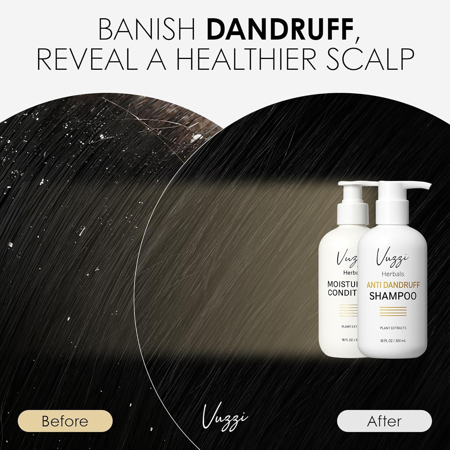 Moisturizing Conditioner for Flake-Free, Healthy Scalp & Hair Growth - Sulfate-Free, Paraben-Free & Natural Conditioner for All Hair Types - Image 8