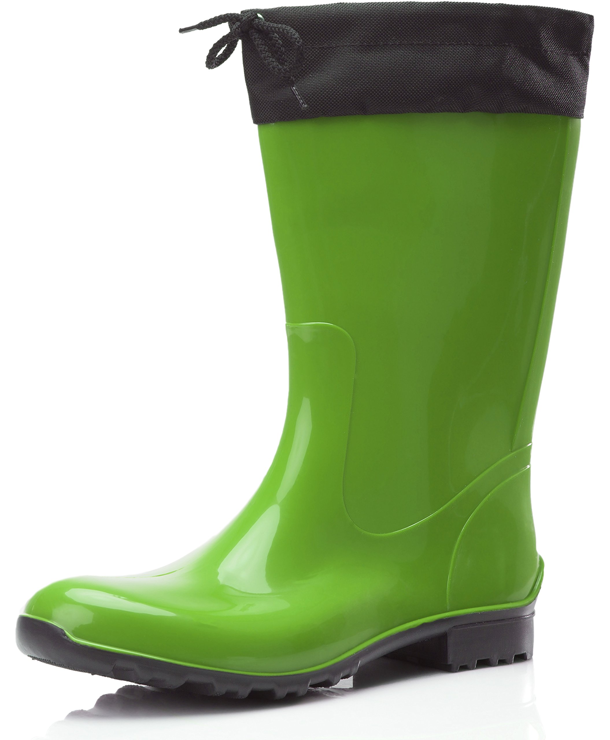 Ladeheid Gummistiefel Damen mit Stulpe Wasserdicht Regenstiefel für Jede Jahreszeit LA-968
