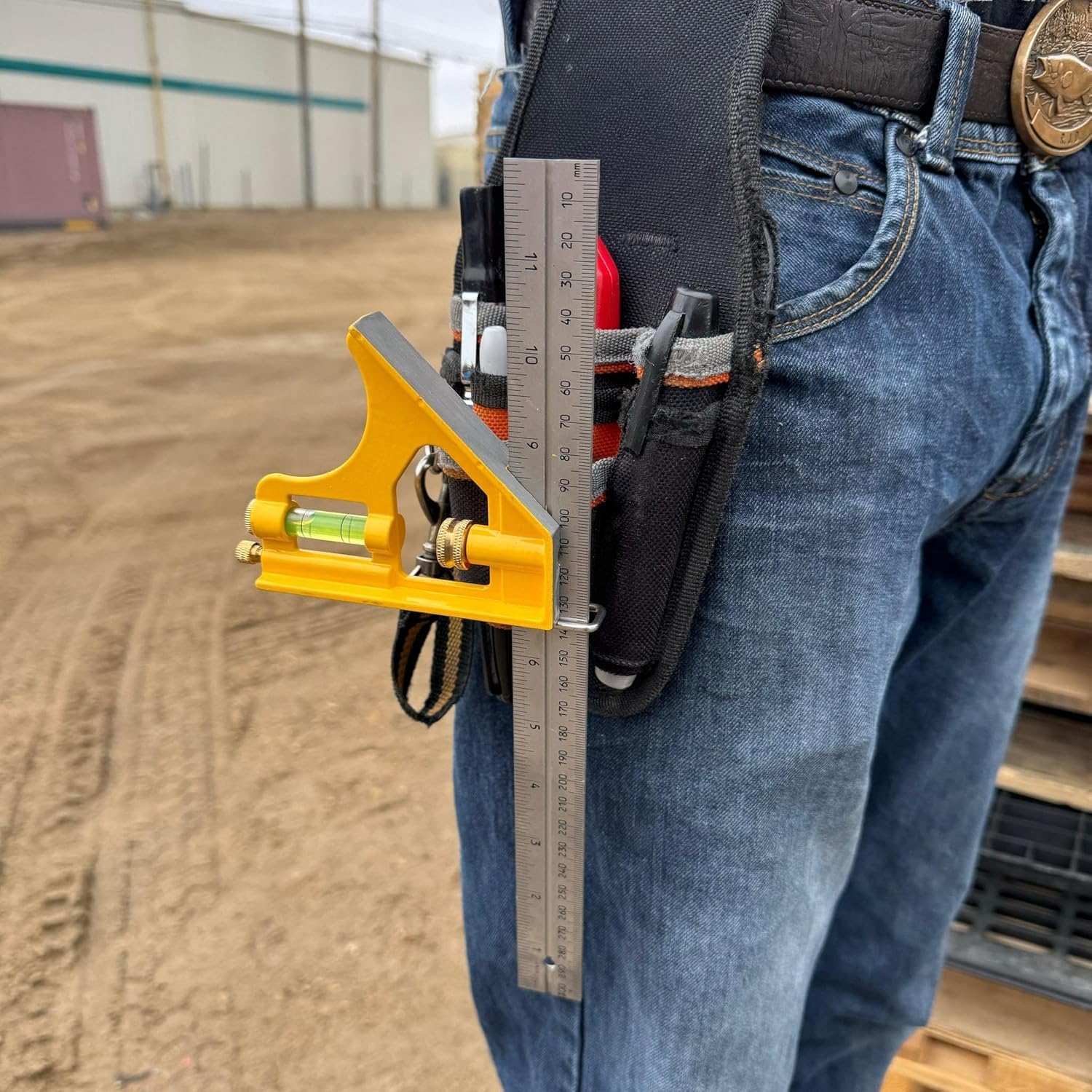 YM Carpenter MK2 Y-Clip Ceinture à outils – Clips de rangement supplémentaires pour ceintures à outils, peut contenir un ruban à mesurer, un marteau, une visseuse à percussion, un pistolet à clous