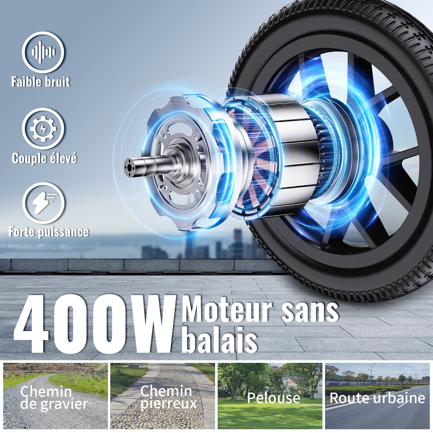 D10 15,9 kg Fauteuil Roulant Électrique Léger pour Adultes Pliable, Fauteuil Roulant Motorisé Léger Avec Autonomie de 46 km, Fauteuil Roulant Tout-Terrain (Ampère-heure, 24)