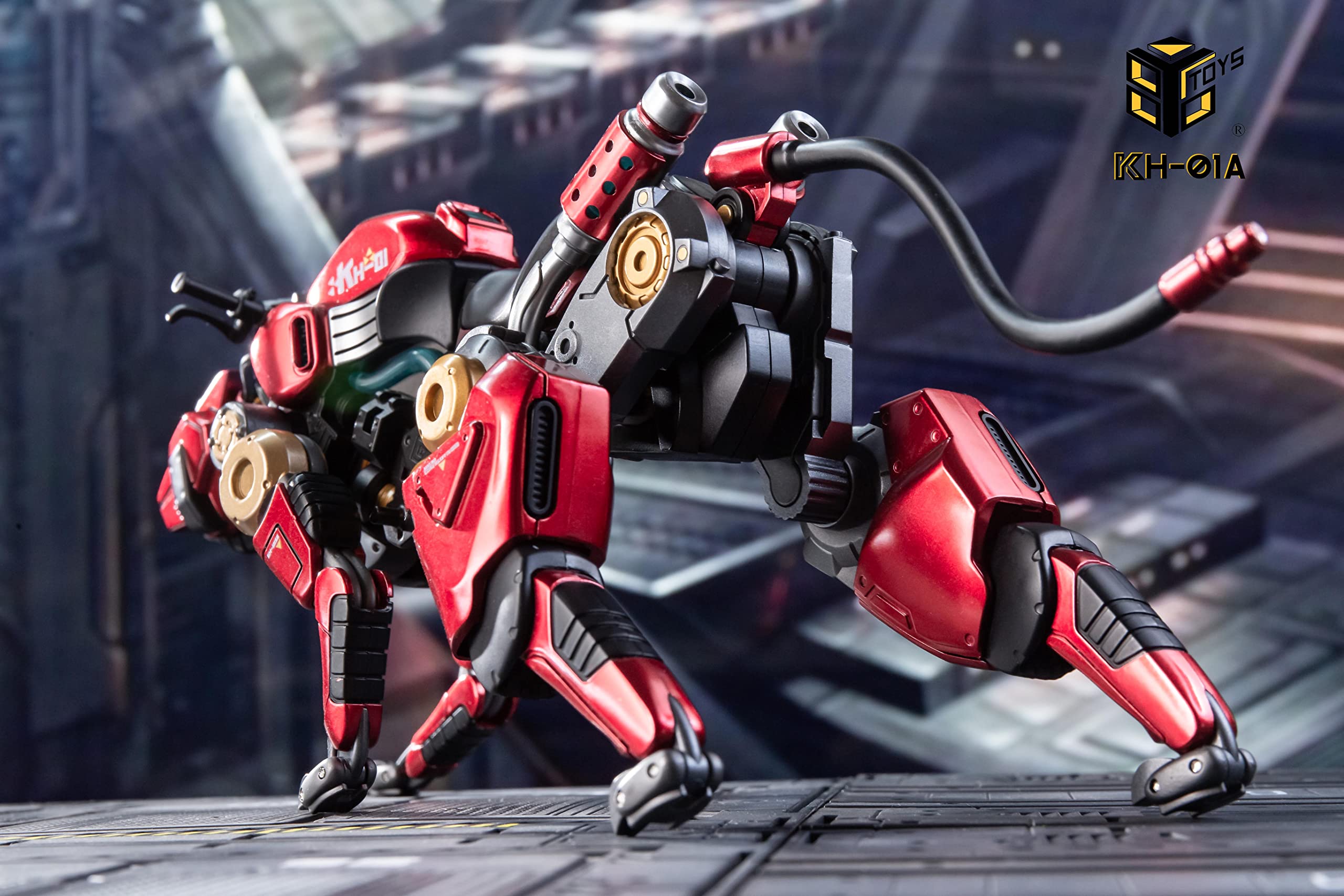Amazon.co.jp: 86TOYS 戦場の機械獣KH 01A 1/12スケール ABS&POM&亜鉛