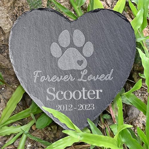 Miniatura 9 de Regalos conmemorativos para mascotas, piedra conmemorativa personalizada para mascotas, regalo de recuerdo de mascotas, en memoria de perro gato,