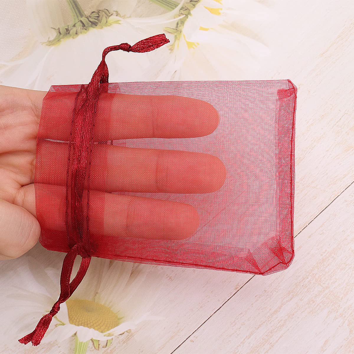 Sacchetti in Organza 7x9 cm per Gioielli Matrimoni Bomboniere