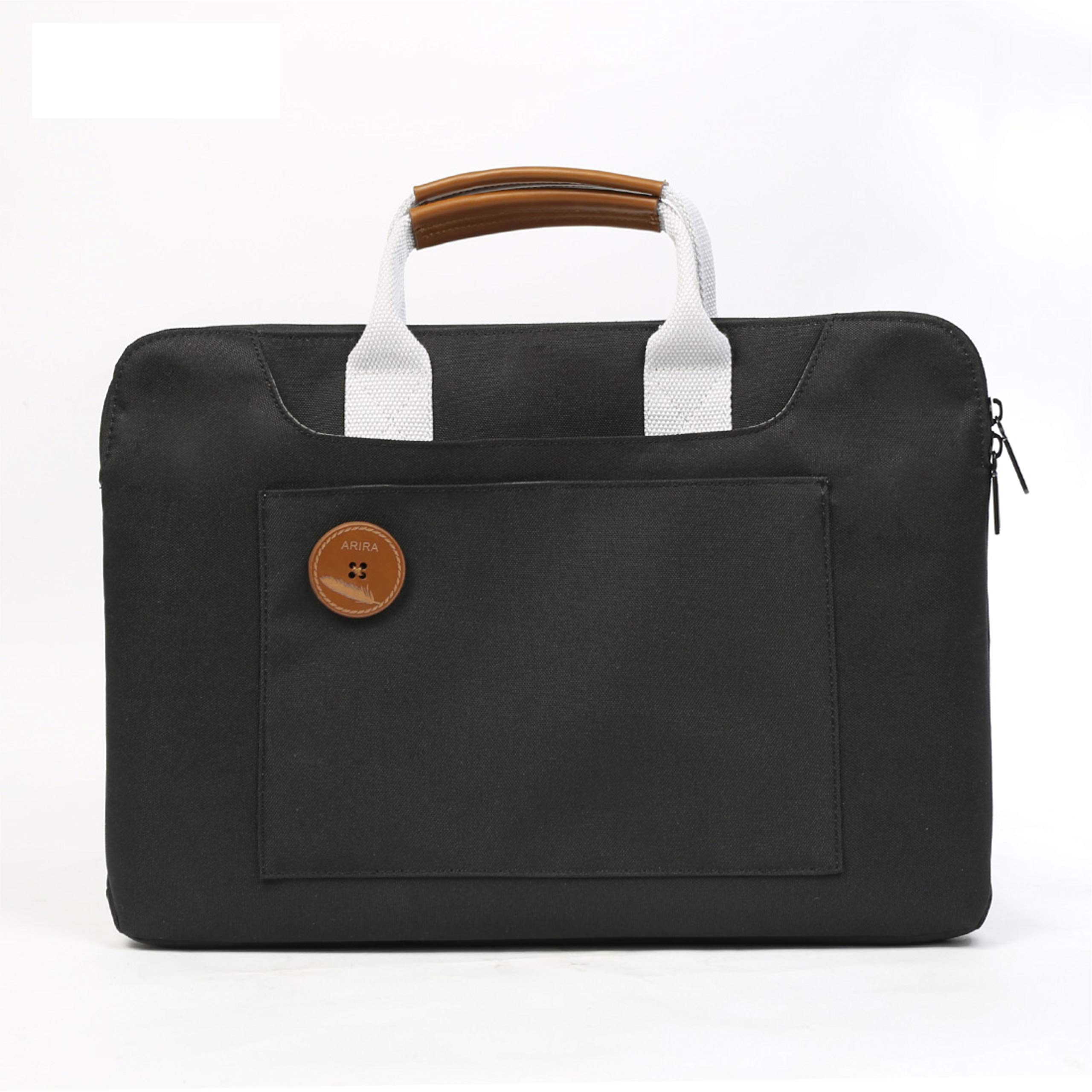 ARIRA AB010 Tote Bag Splash-Proof to fit Upto 14 inch Laptop (Black) (B08PVHX4N7) Amazon Price History, Amazon Price Tracker