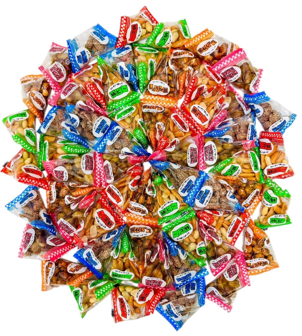 ☆おまとめ☆ Amazon | ☆おつまみ 人気 豆菓子 4種以上 約60点入り 豆 珍味 個包装