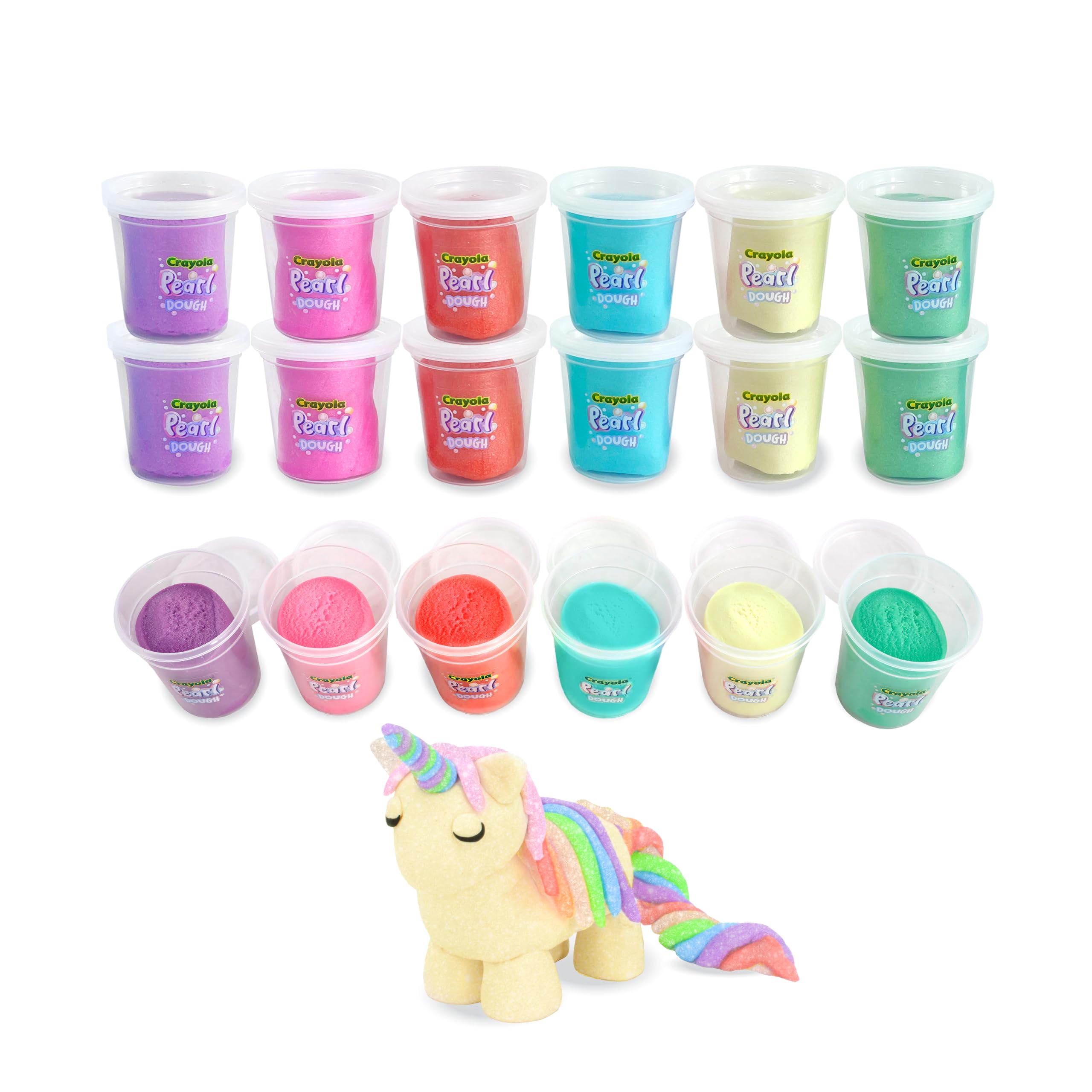 Amazon.com: Crayola 18pk Pearl Dough 18pk x 3oz – Party Favors