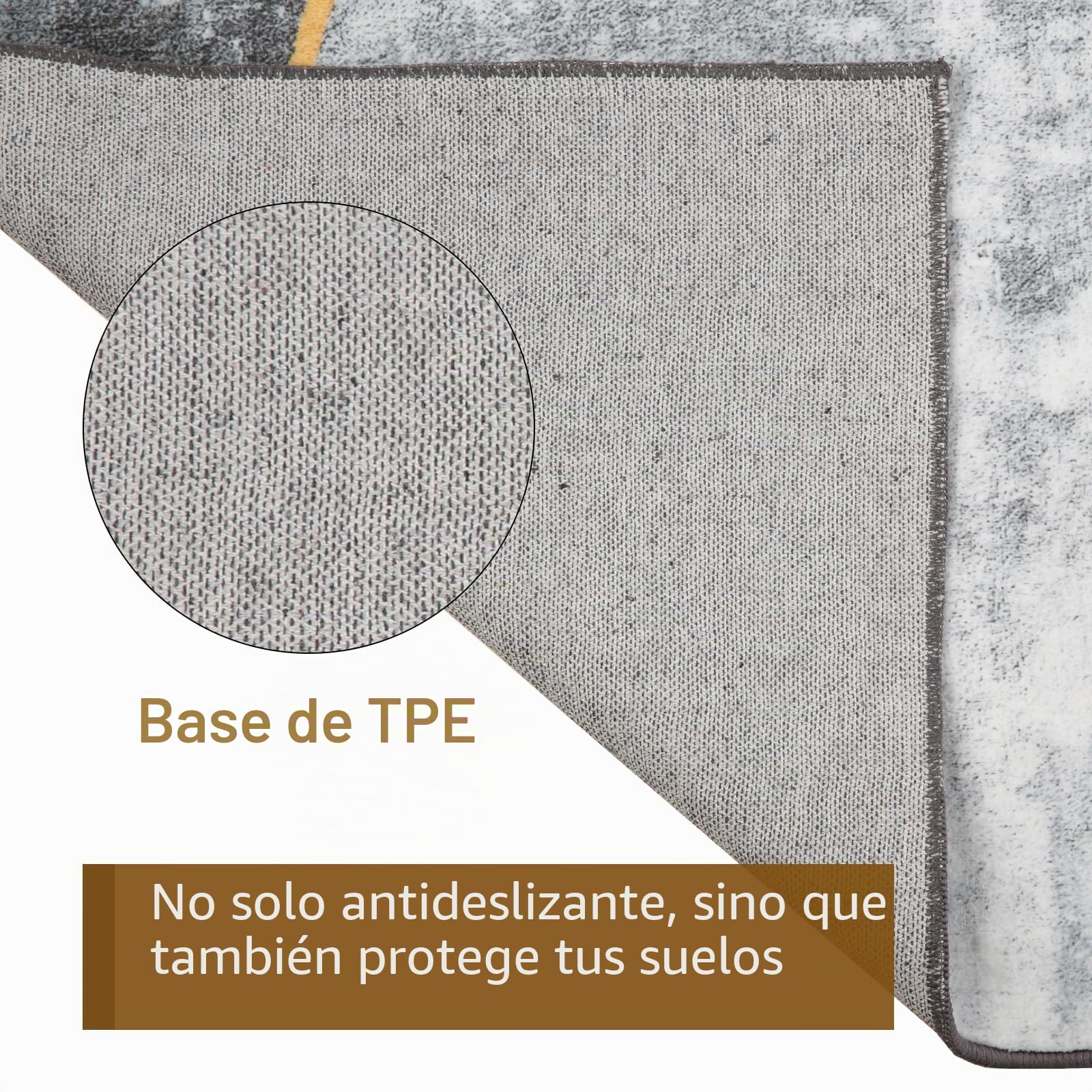 Sour Lemon Alfombra Grande de 200 x 290 Pulgadas, Lavable a máquina, Alfombra Grande Bohemia Vintage Antideslizante para Sala de Estar, Dormitorio