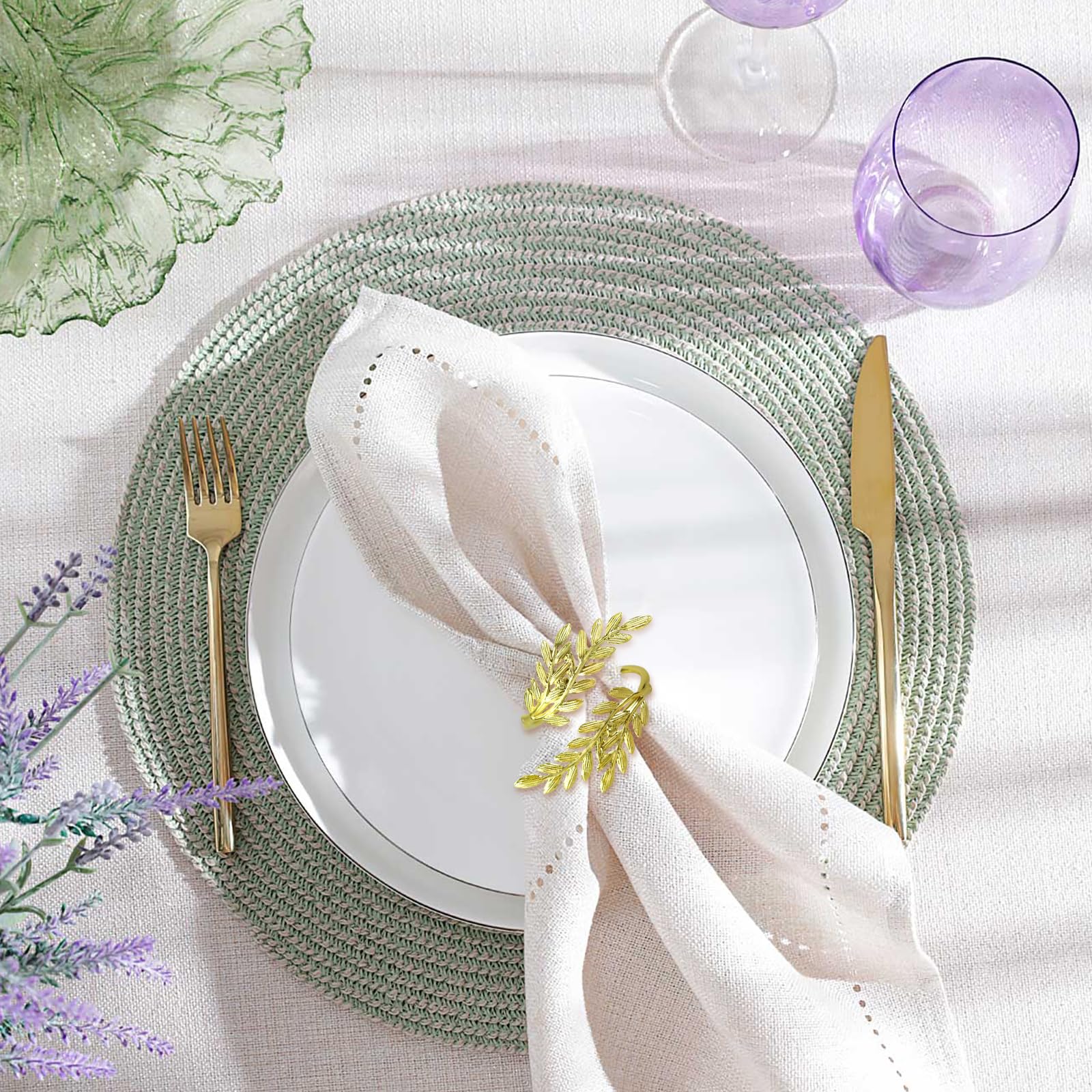 Sibba Lot de 12 Ronds de Serviette en Spirale Dorés Porte-Serviettes Boucles Aiguilles de Service Anneaux de Serviette de Table Anneaux Porte- Serviettes en Tissu Accessoires Adaptés Sibba Lot de 12 Ronds de Serviette en Spirale Dorés Porte-Serviettes Boucles Aiguilles de Service Anneaux de Serviette de Table Anneaux Porte- Serviettes en Tissu Accessoires Adaptés