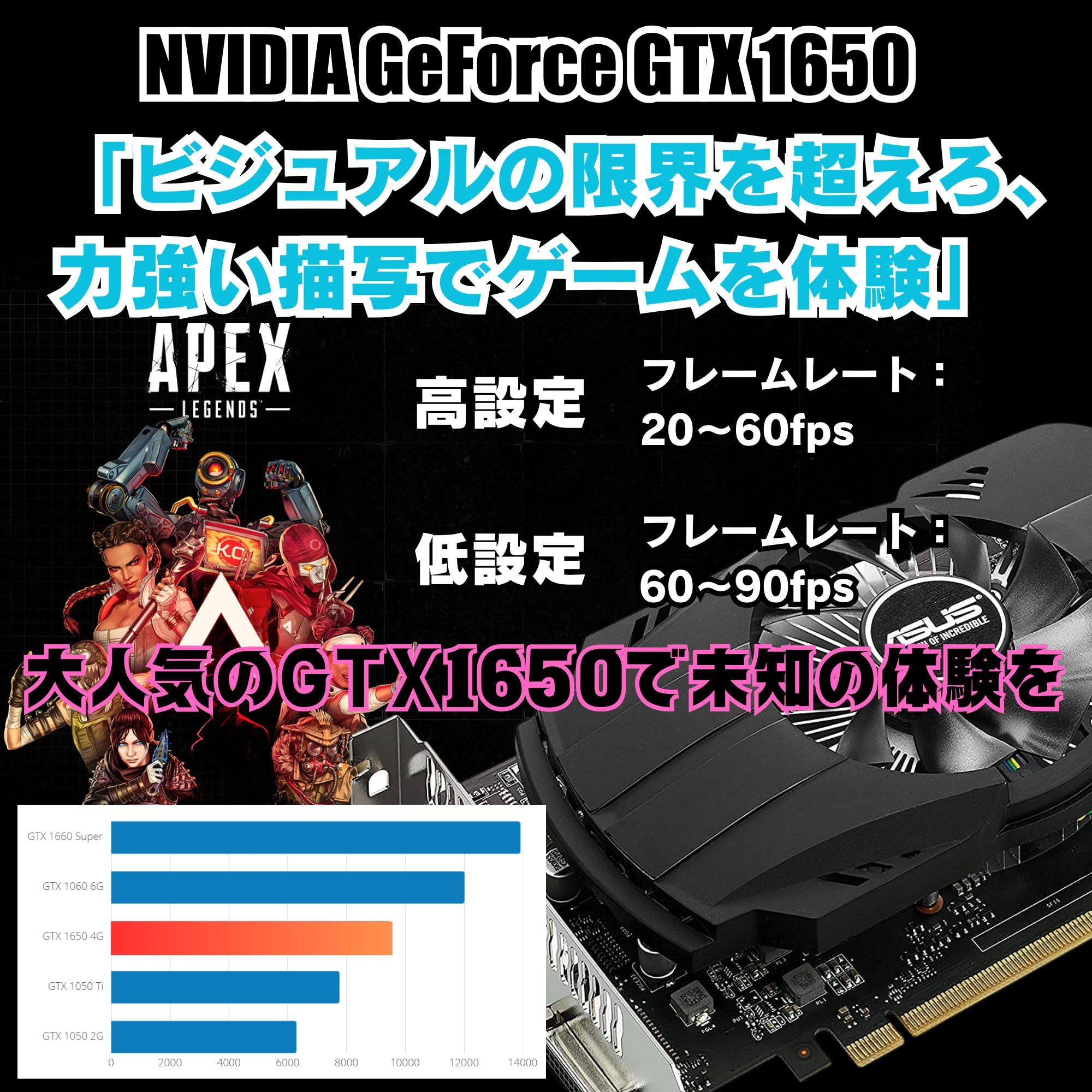 Amazon.co.jp: 【整備済み品】 ゲーミングPC デスクトップPC タワー型