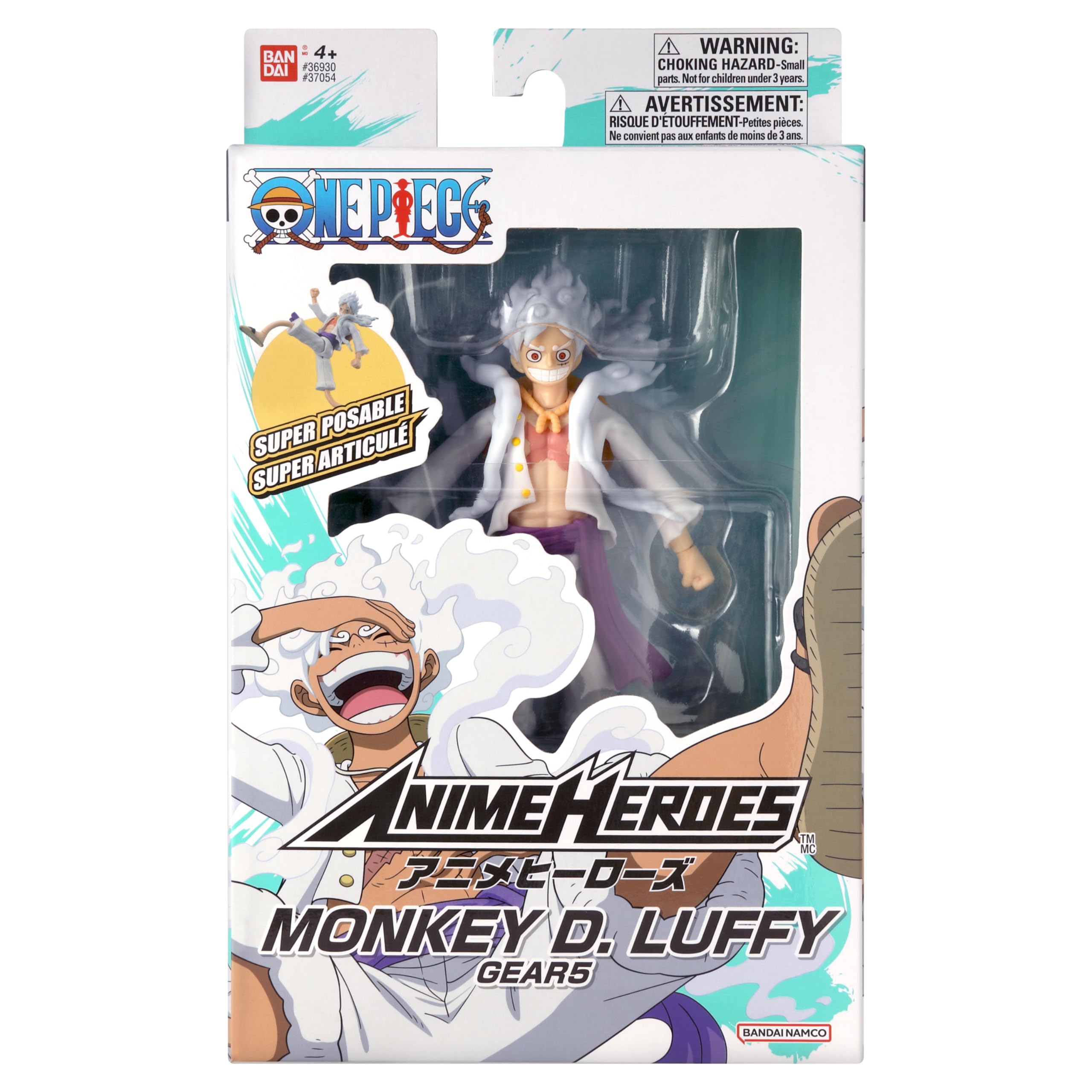 ANIME HEROES Jednoczęściowa figurka Monkey D. Luffy Gear 5
