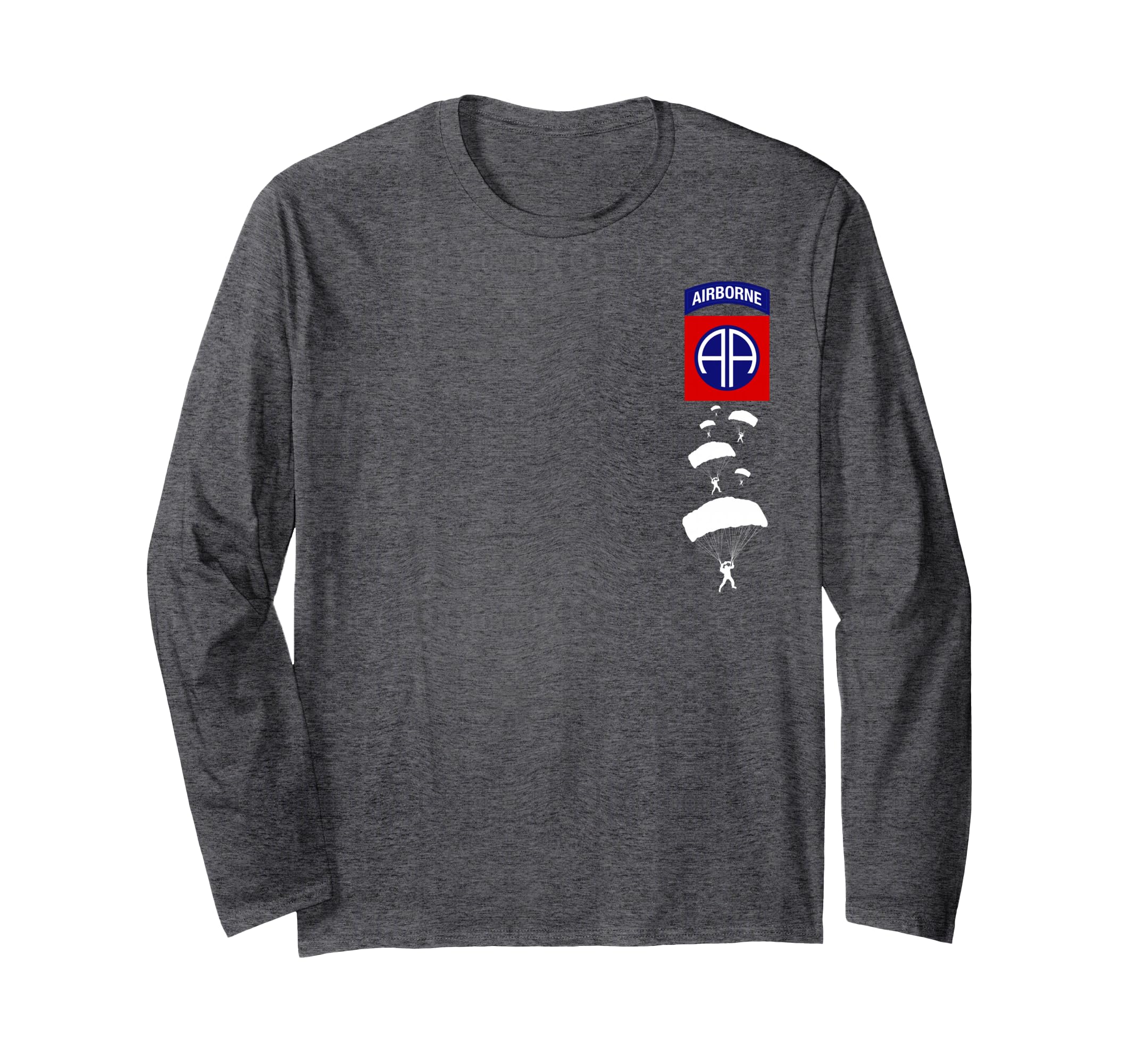 US Army 82nd Airborne Shirt - Veteran Day Gift Long Sleeve T-Shirt