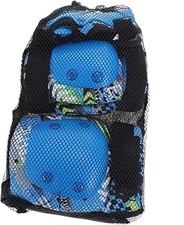 BESPORTBLE 1 Conjunto De Joelheiras Esportivas Terno Conjunto Ao Ar Livre Equipamento Ao Ar Livre Para Crianças Capacete E Joelheira Conjunto De Joelheiras De Skate Conjunto De Moletom