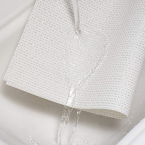 Miniatura 167 de AHHFSMEI Juego de 6 manteles individuales para mesa de comedor, manteles individuales de vinilo tejido de plástico, antideslizantes, aislamiento