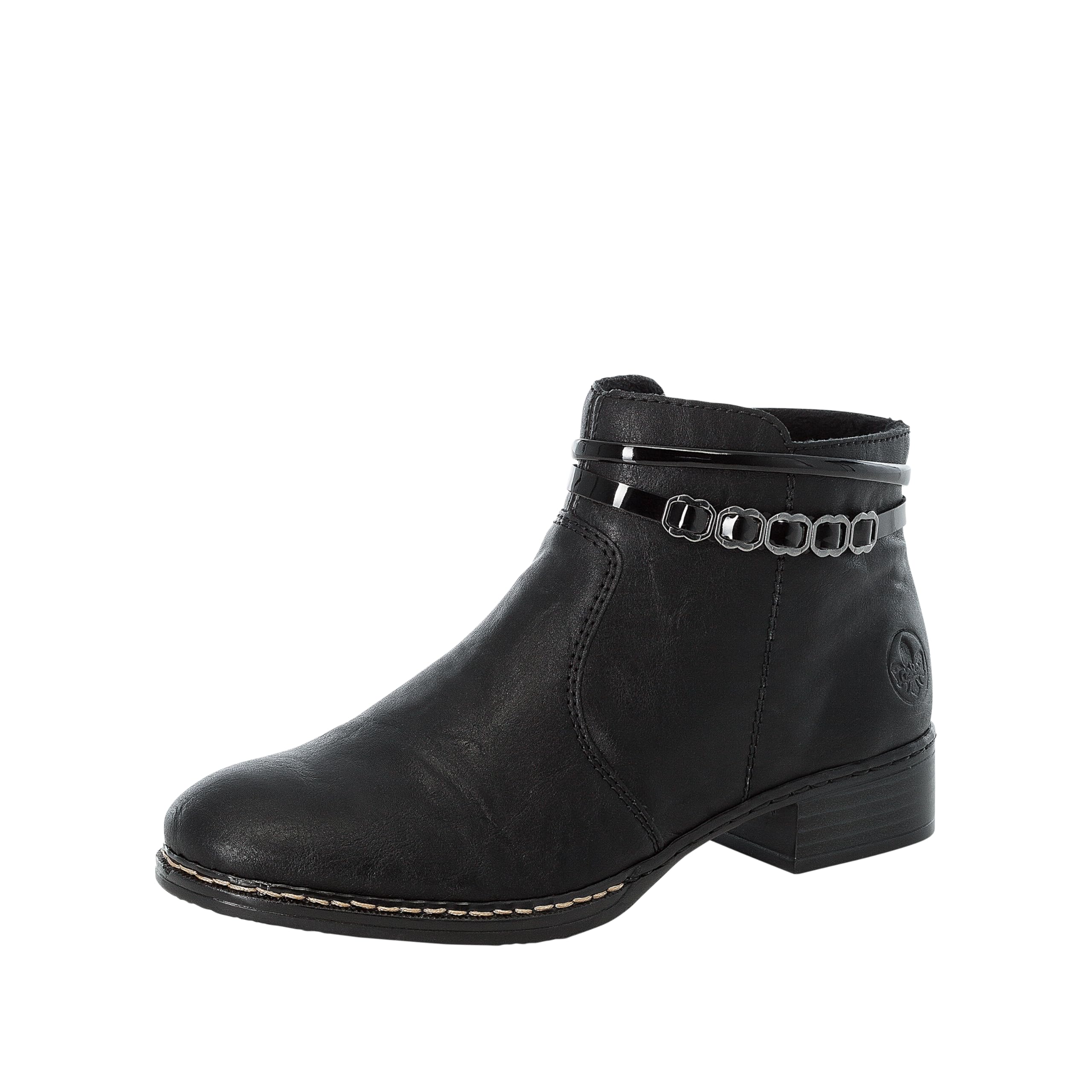 Rieker Herbst/Winter, Women’s Ankle Boots, Black (Schwarz/Schwarz / 01 01), 3.5 UK (36 EU)