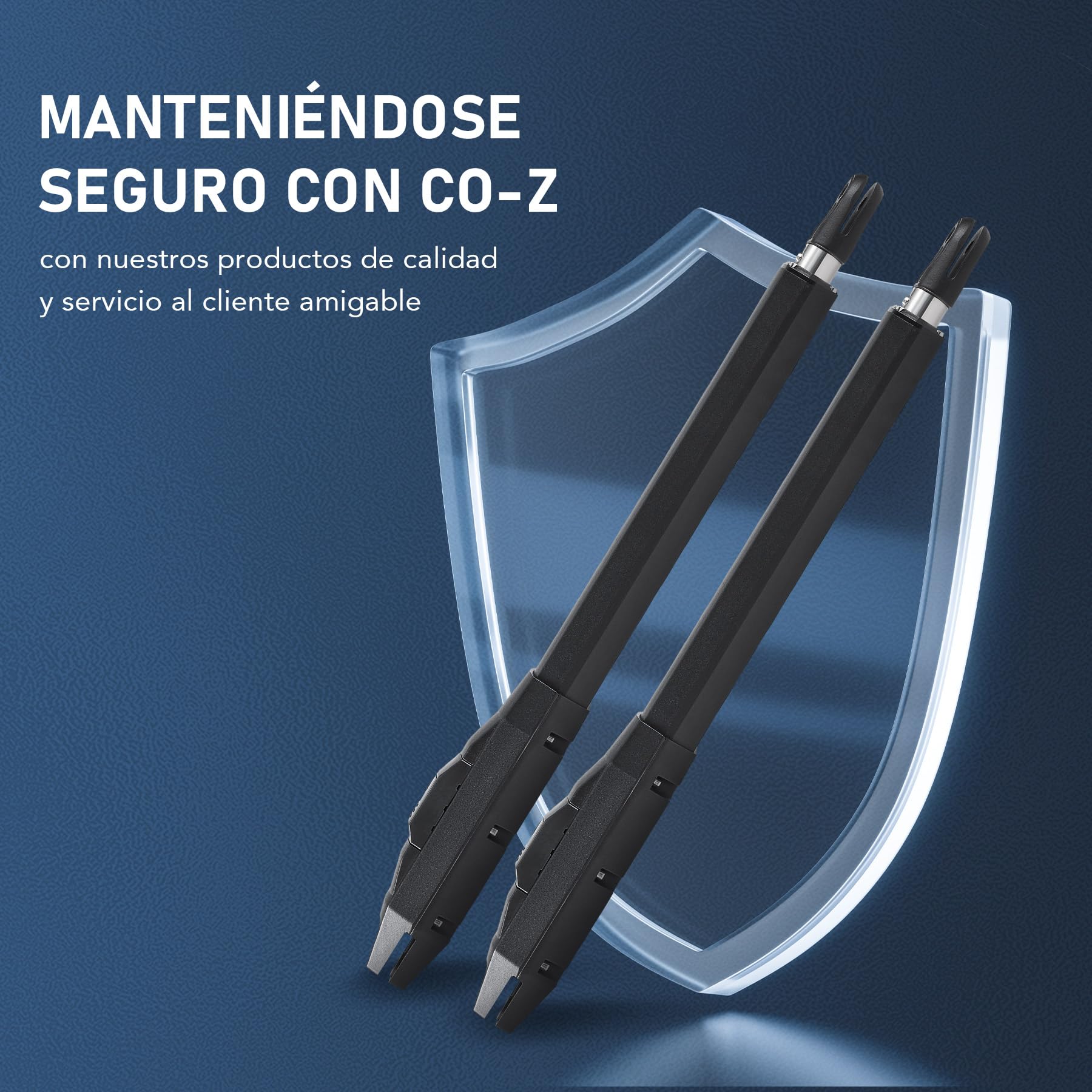 CO-Z 800KG Motor Puerta Batiente de 2 Hojas | Motor Puertas Abatible con 2 Controles Remotos y Llaves de Liberación, Kit Motor Puerta Batiente para Puertas Dobles
