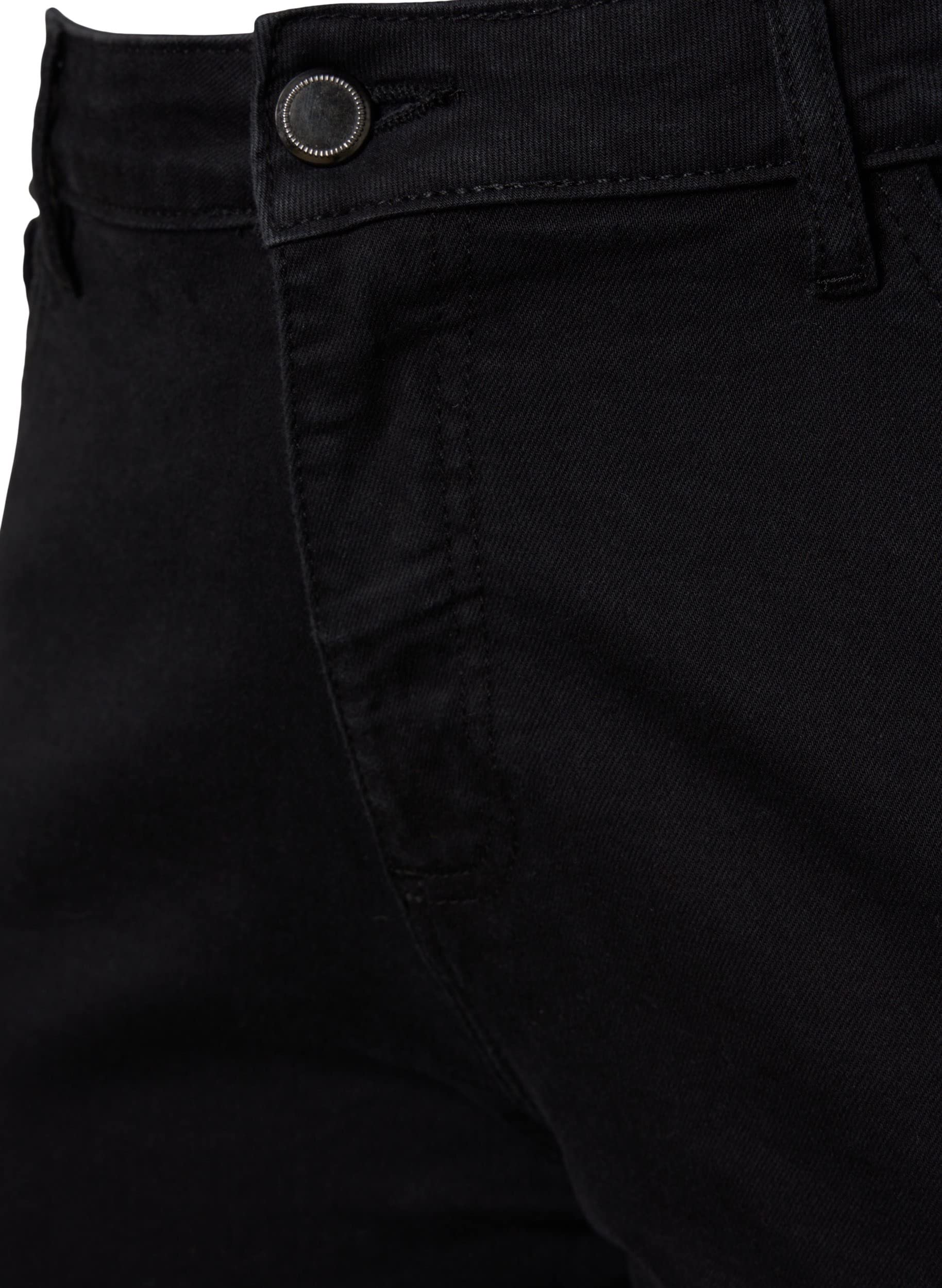 Zizzi Jeans Damen Große Größen - Ellen High Waist Bootcut Jeans mit Stretch - Ausgestelltes Bein - 5-Pocket-Jeanshose aus Baumwolle - Plus Size Hose Größe 42-56