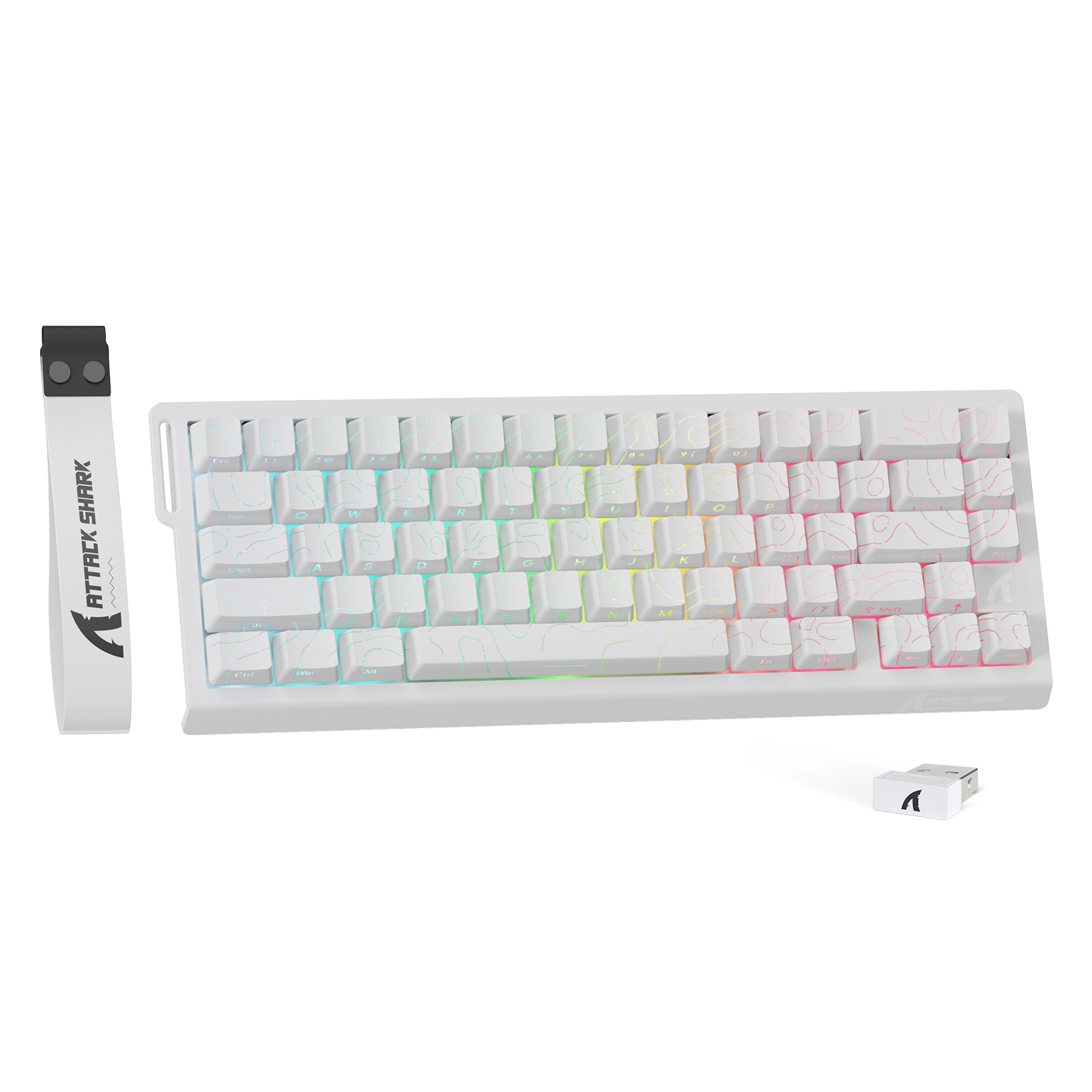 MAMBASNAKE X ATTACK SHARK X68PRO HE 65% Rapid Trigger Wireless