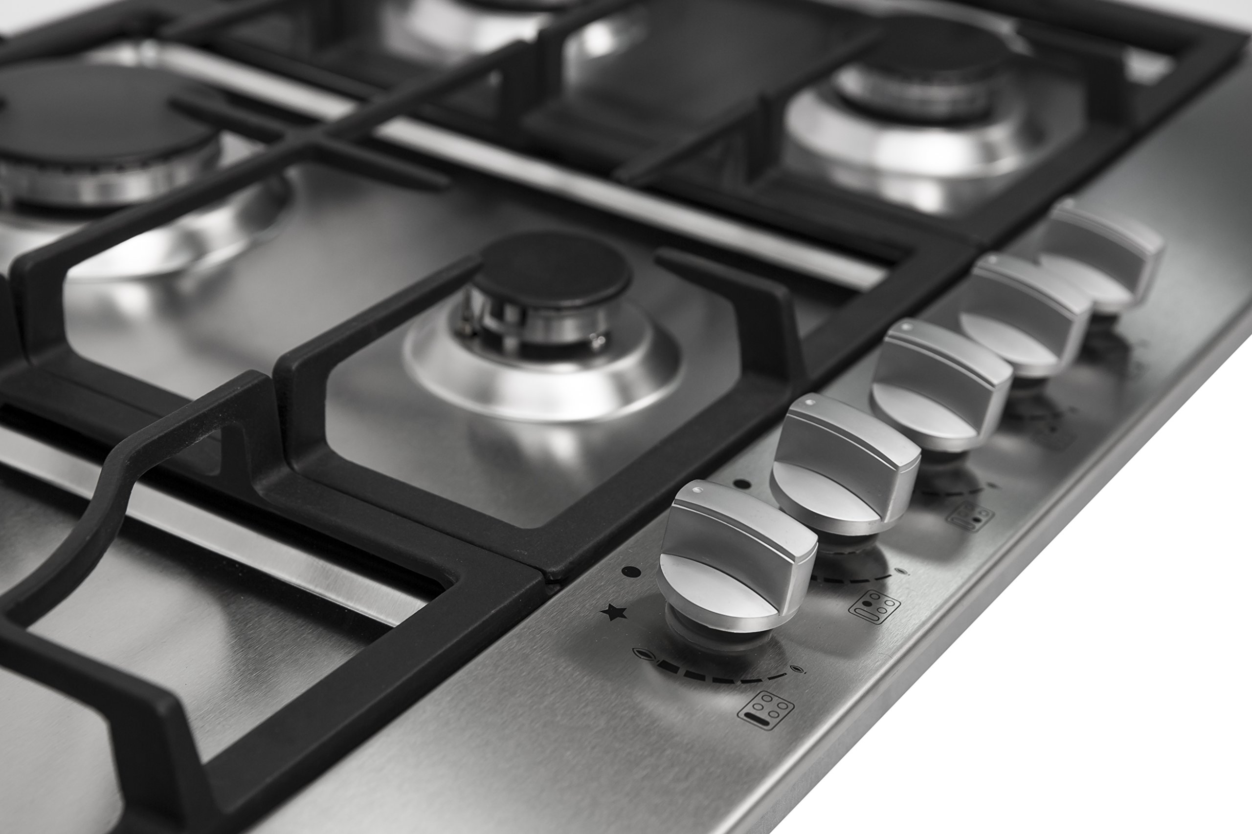 Russell Hobbs RH86GH701SS/01 86cm Wide 5burner Gas Hob Stainless