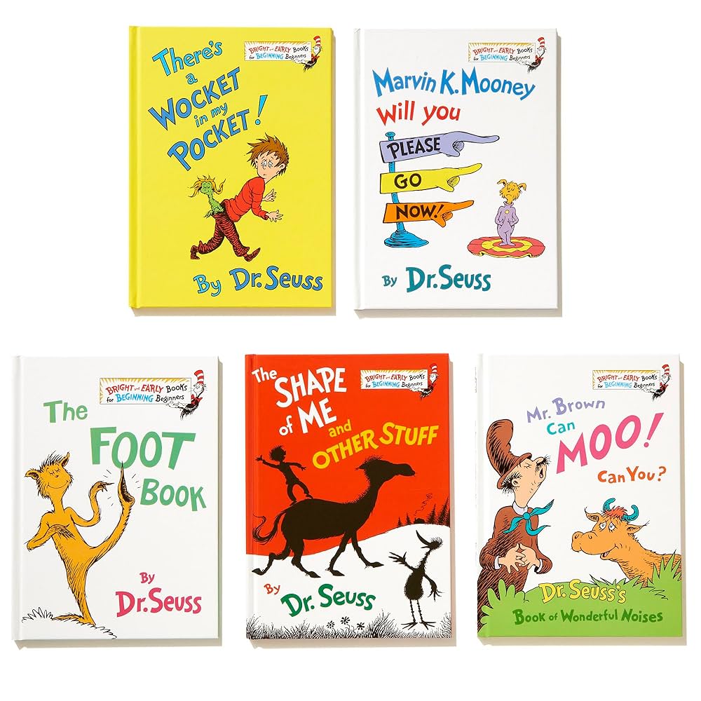 Dr. Seuss Bright & Early Book Boxed Set Collection: The Foot
