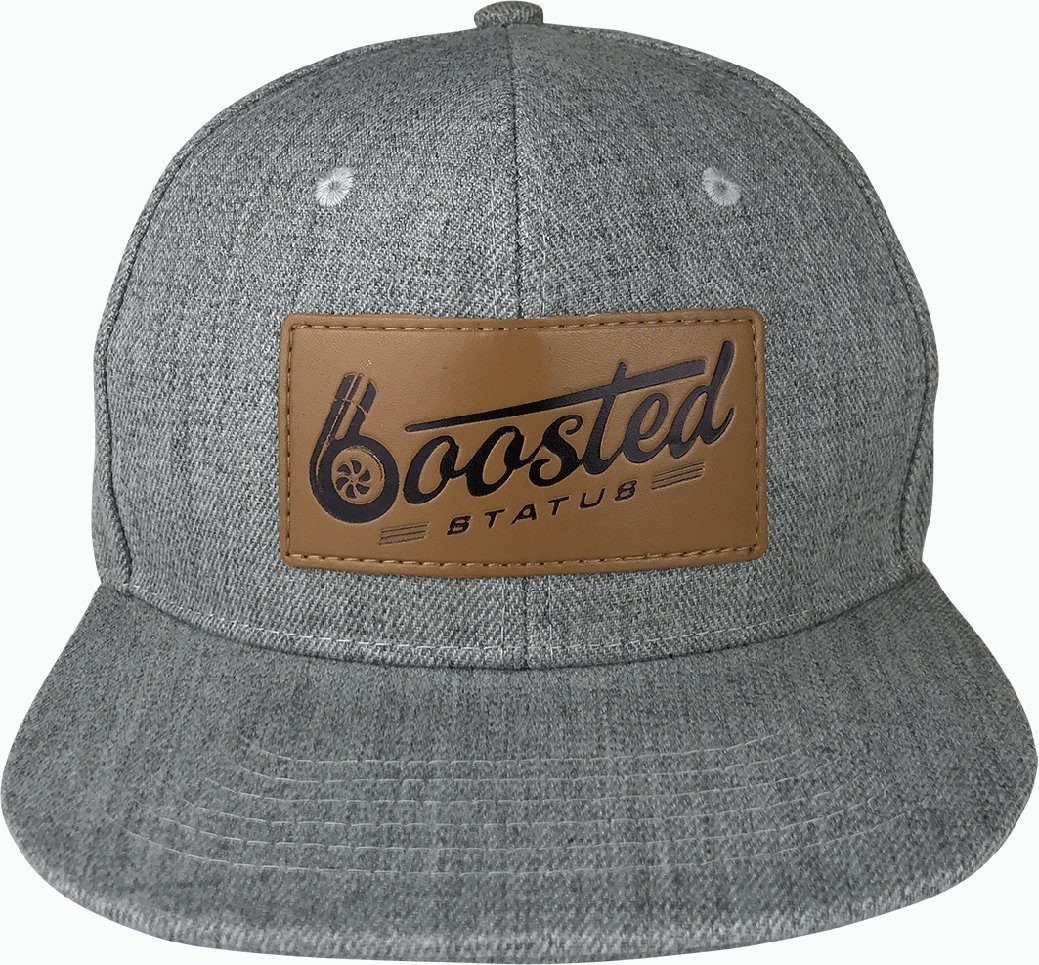 Boosted Status Snapback Hat - Gray/Gray
