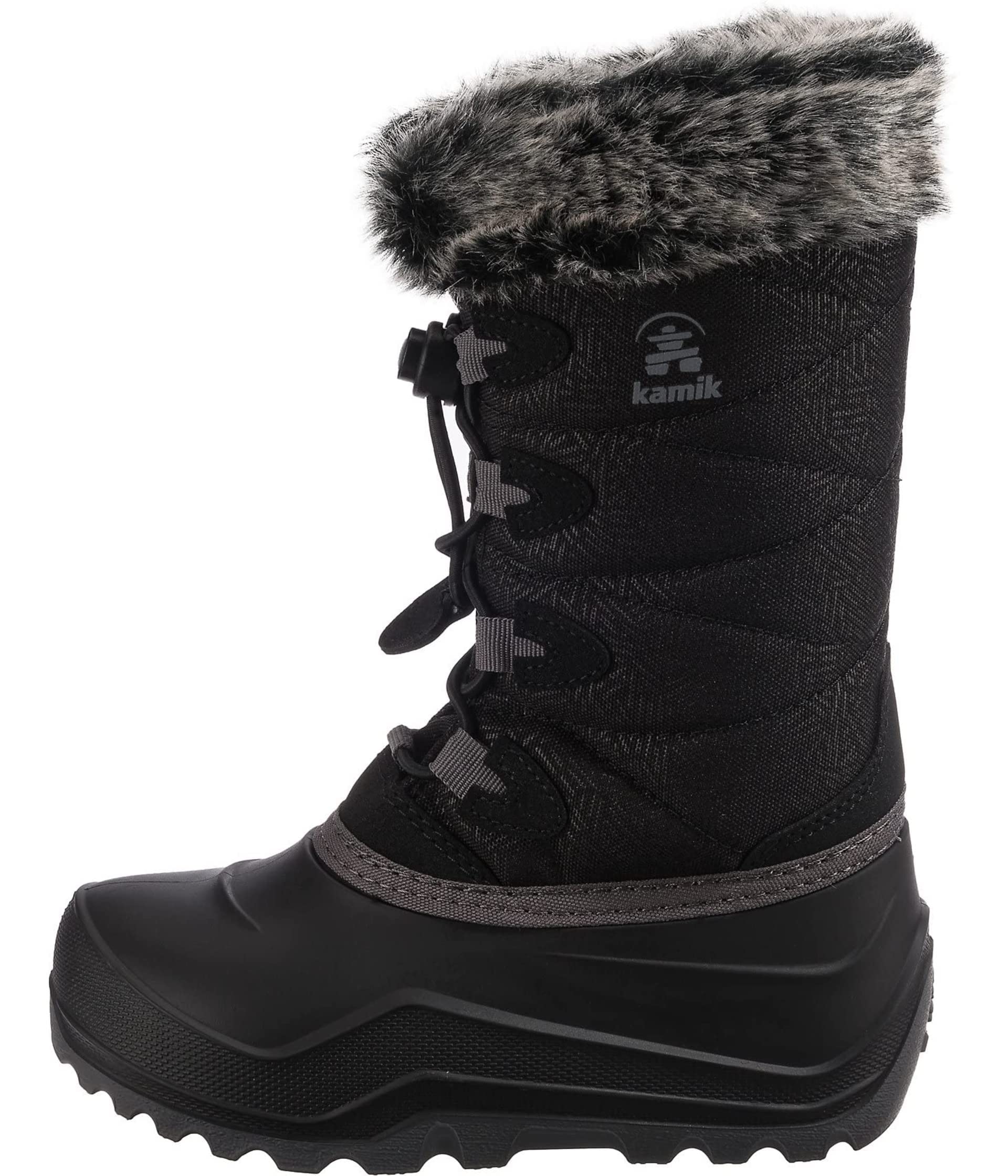 Buty zimowe SNOWGYPSY4 dla dziewczynek, czarny, 35 EU