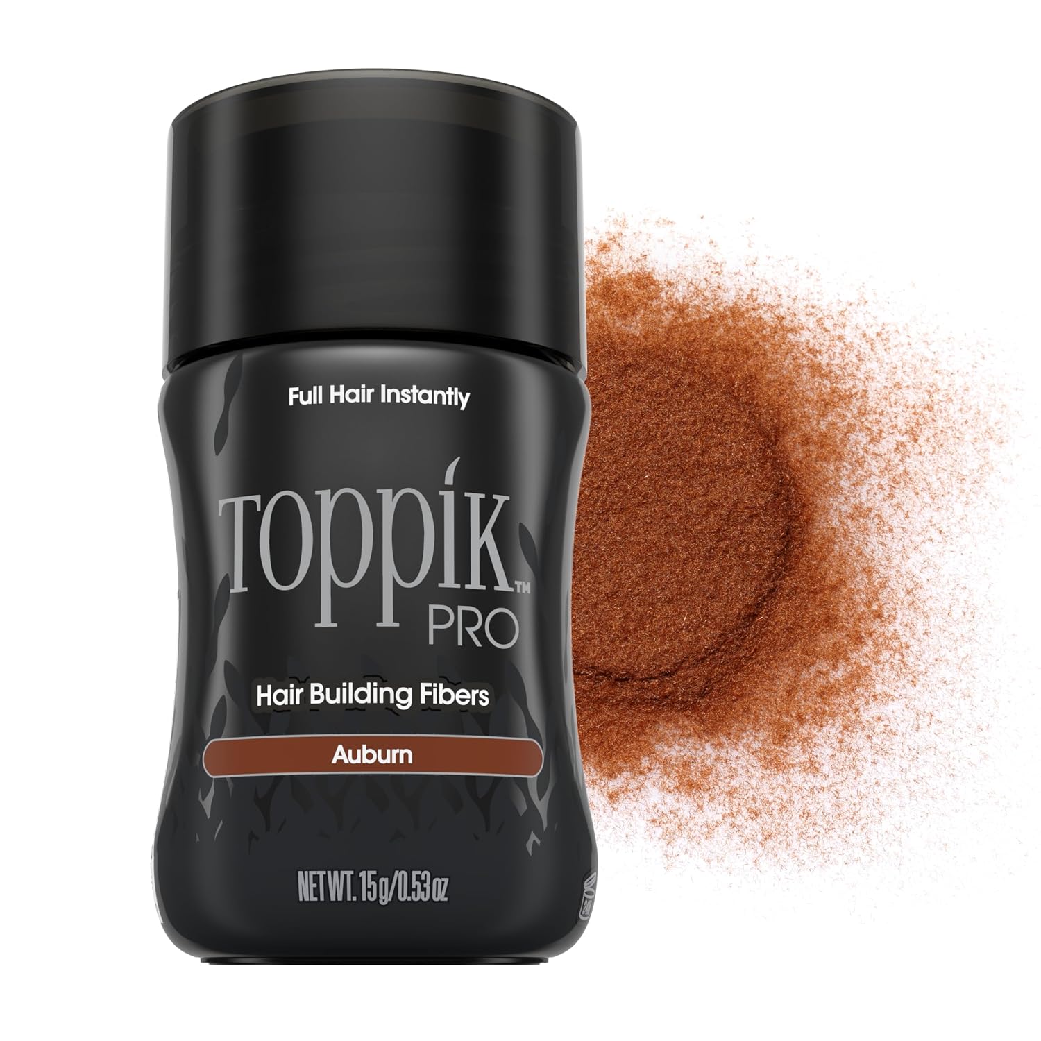 Toppik PRO Hair Building Fibers, Fill in Fine or Thinning Hair for Clients Instantly Thicker, Fuller Looking Hair, Available in 9 Shades and 4 size options