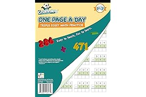 Channie's One Page a Day Math Workbook: Boost 2nd and 3rd Graders'...