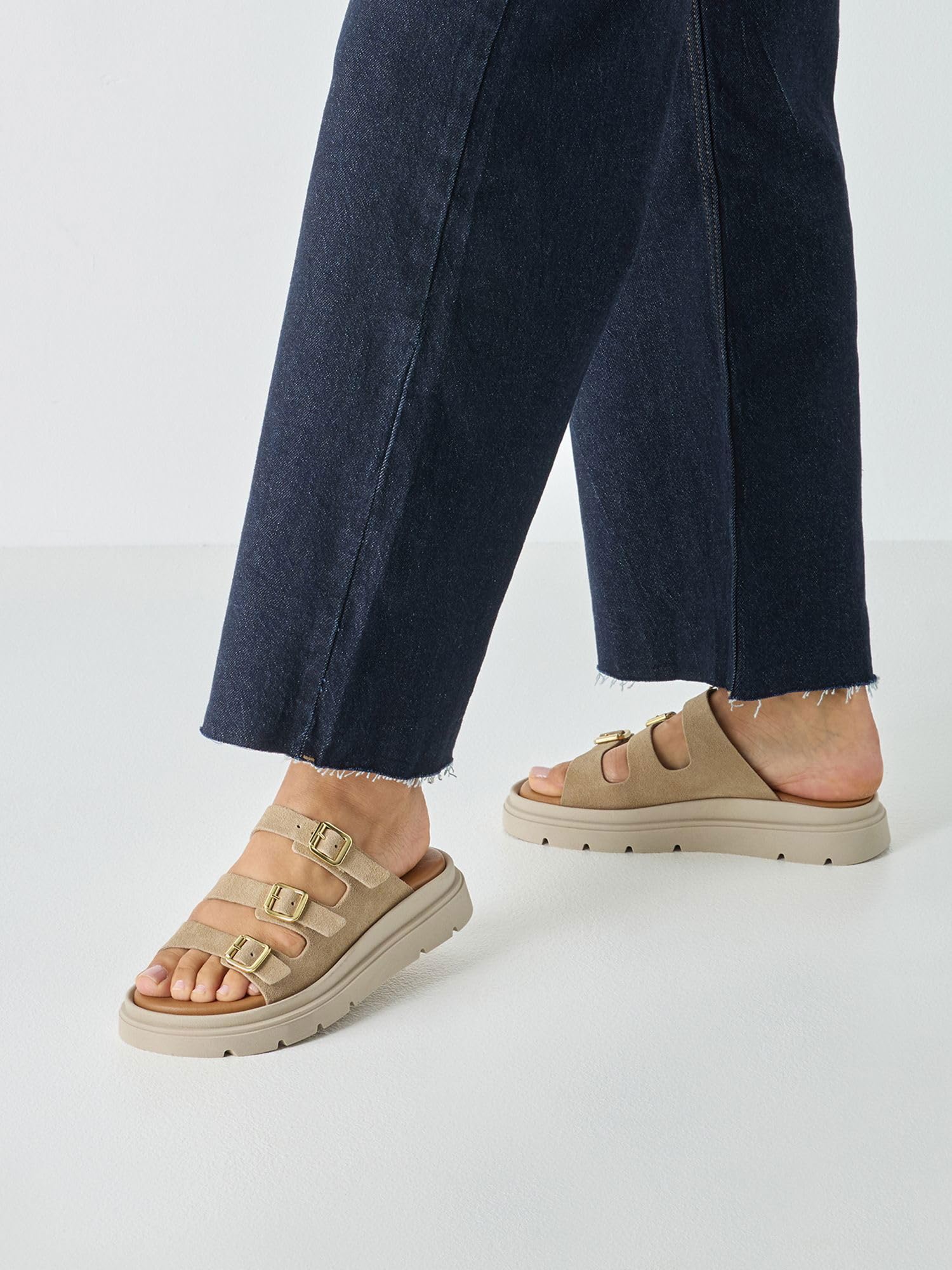 Tamaris Mule Femme à Talon compensé en Cuir
