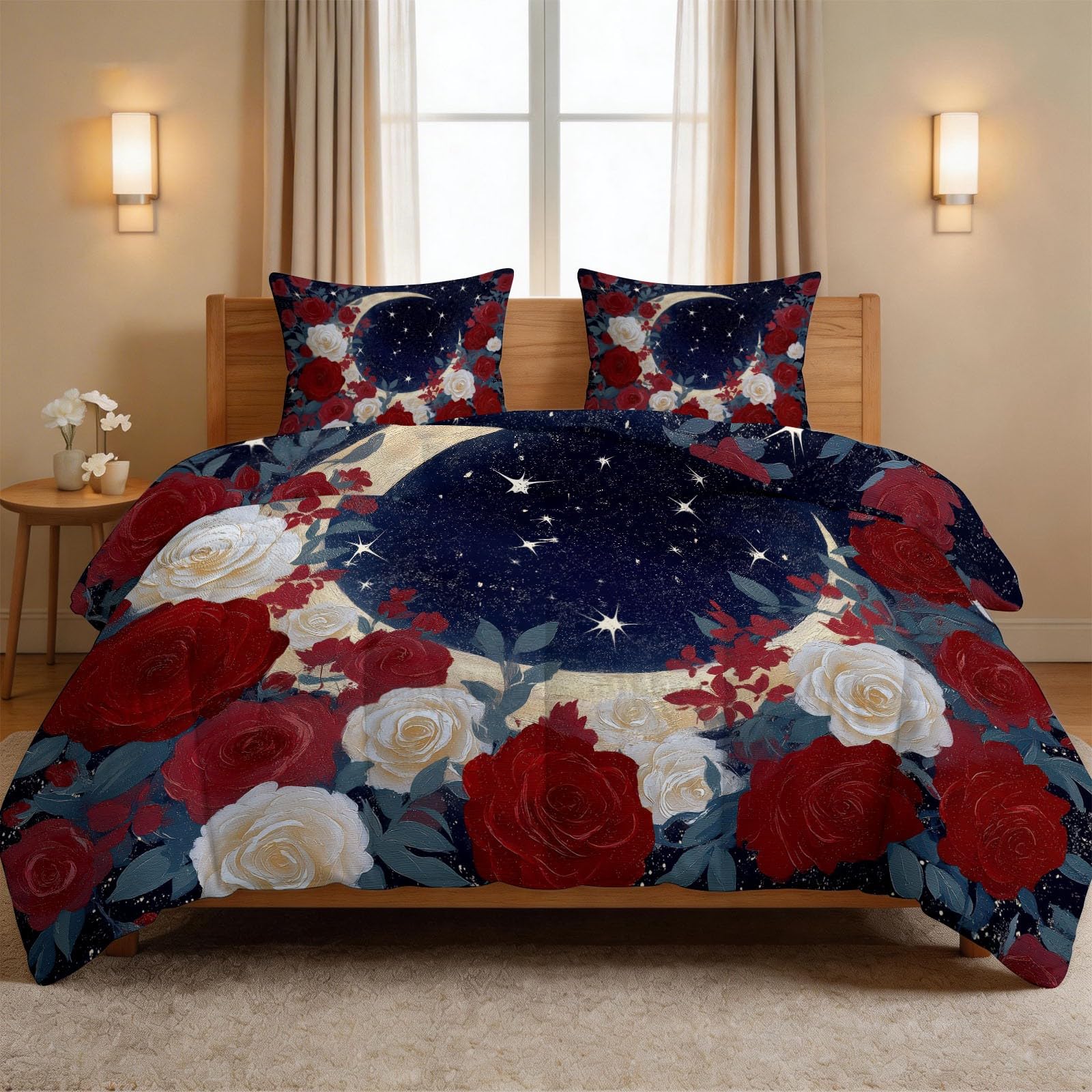 Couette Réversible Légère Galaxie Rose 240x260 cm, Confort Moelleux et Entretien Facile