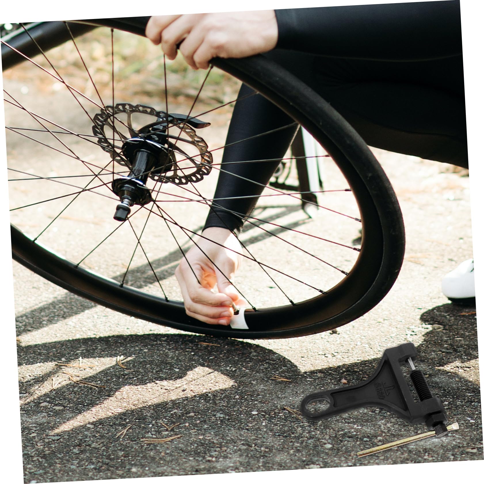 SOLUSTRE Herramienta De Hierro Para Separar Cadenas Rompecadenas Para Bicicleta y Motocicleta