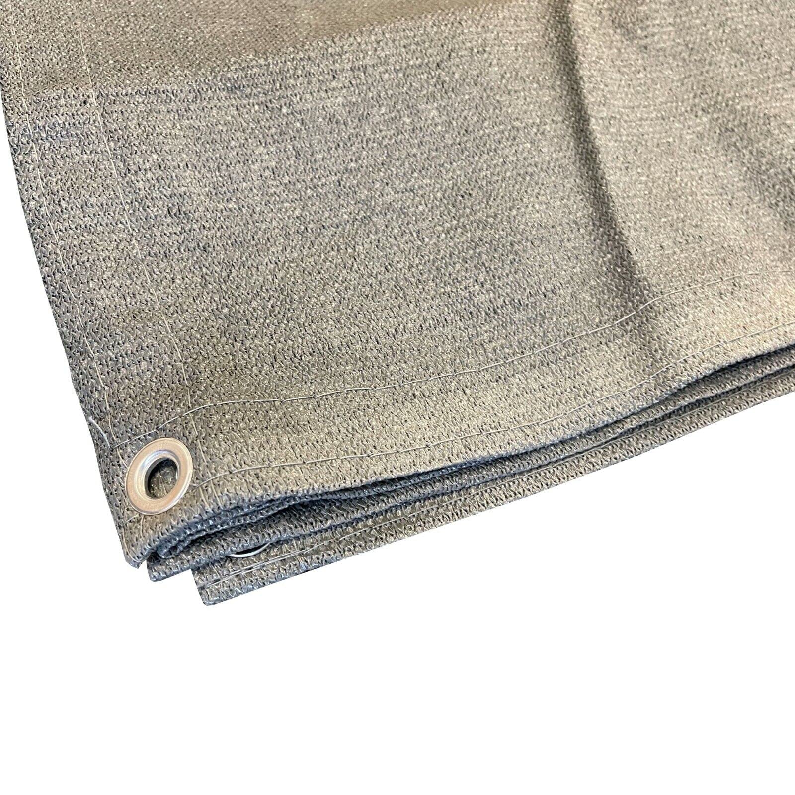 Breathable Awning Ground Sheet Grey Camping Carpet Tent Awning Motorhome (2.5m x 6m)