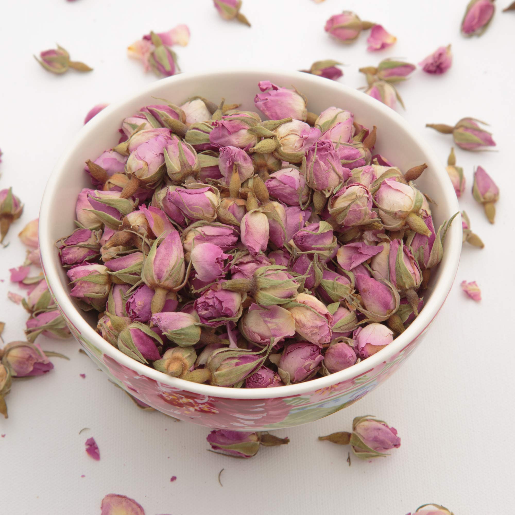 100 g Boutons de Roses séchées et parfumées au Parfum de Rose Sachet pétales parfumé Rosemarie Schulz®