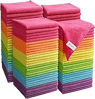 Vista 9 de Orighty Paño de limpieza de microfibra, paquete de 12 toallas de microfibra para automóviles, suministros de limpieza de automóviles altamente